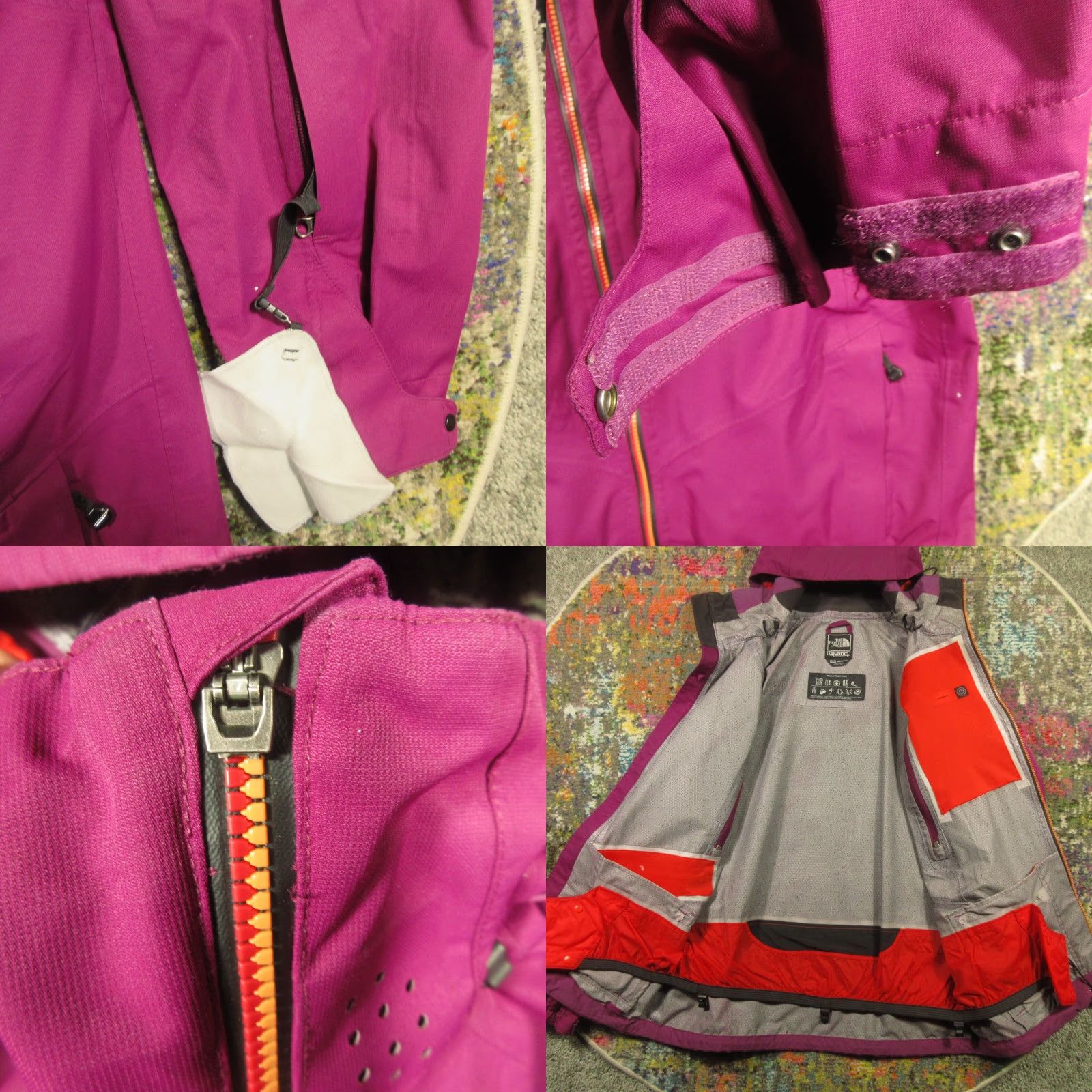 The North Face The North Face Cryptic Recco Jacket Mens M Purple Waterproof Ski Snowboard Shell Size US M / EU 48-50 / 2 - 8 Thumbnail