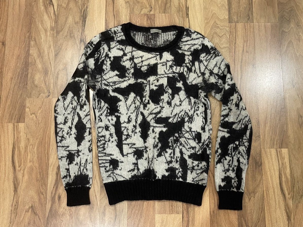Dior × Hedi Slimane Dior Homme NAVIGATE 07 Fall sweater runway 