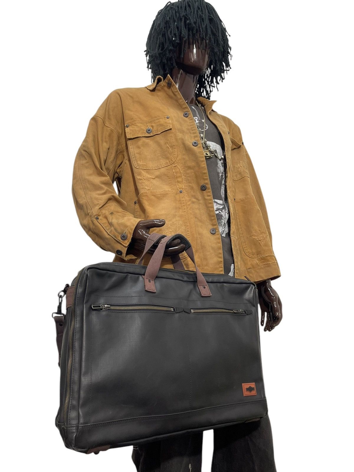 Porter Like New Porter Large Office Brief Bag Waterproof 1🟩4 Size ONE SIZE - 5 Thumbnail