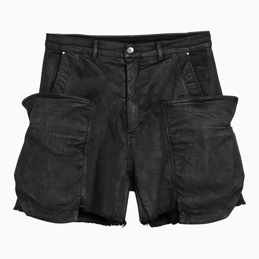 Rick Owens RICK OWENS Drawstring Karloff Boxers in black/oyster