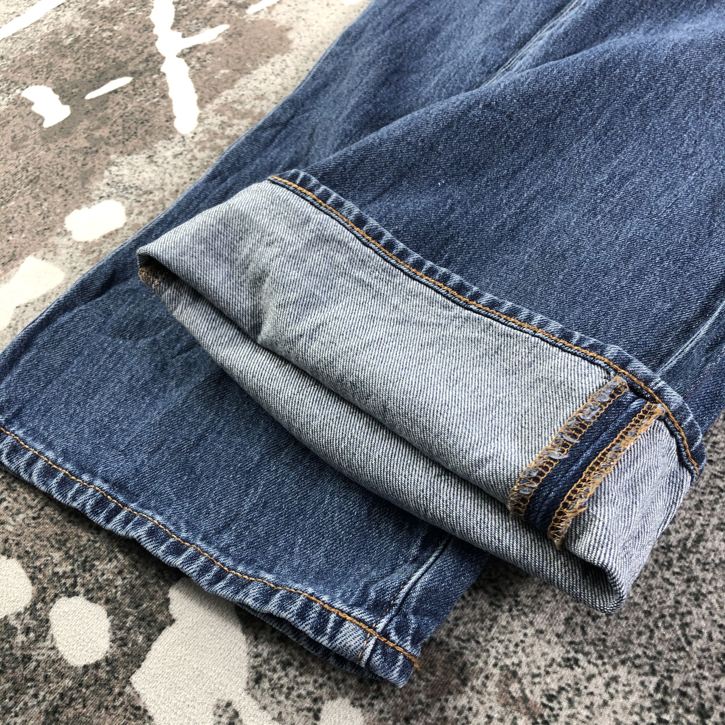 Japanese Brand Japanese Brand GU Bush Pants Jeans Flare Denim KJ1703 Size US 30 / EU 46 - 5 Thumbnail