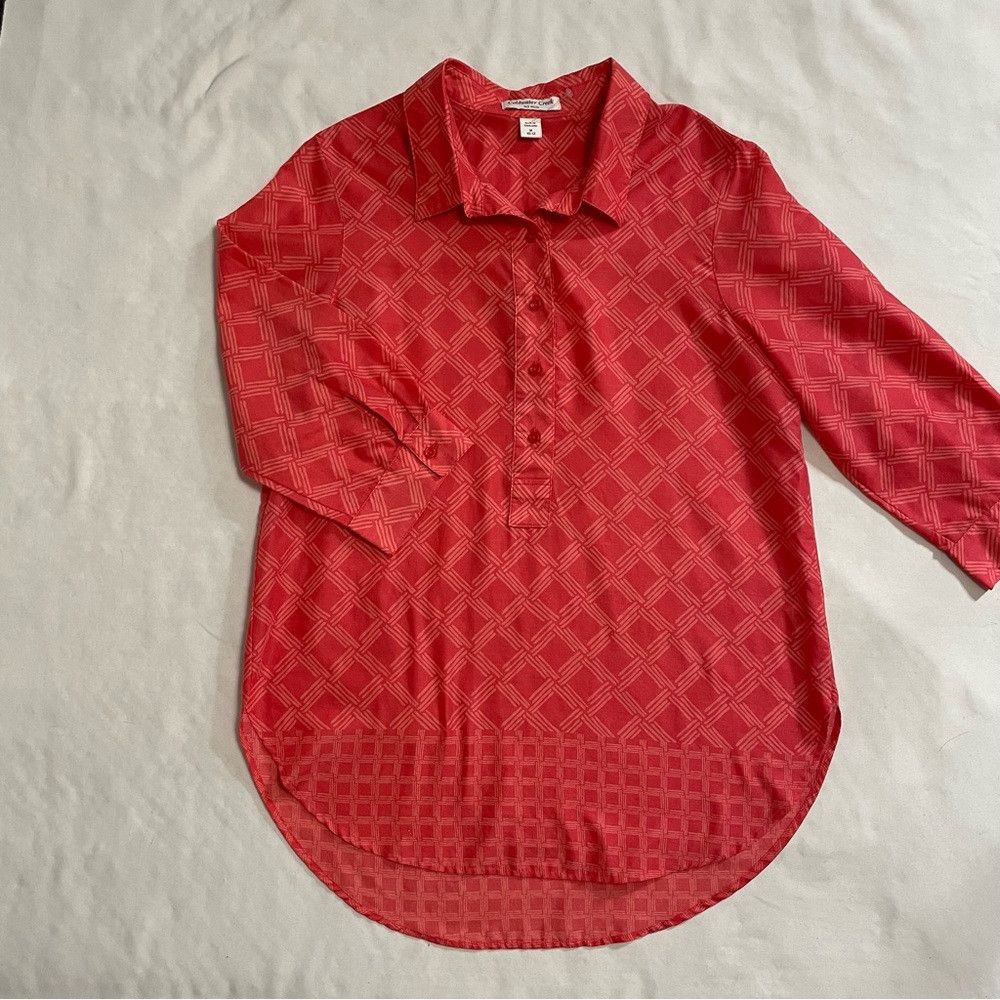 Coldwater Creek New Coldwater Creek Cotton 3/4 Sleeve No Iron Shirt Size M Size M / US 6-8 / IT 42-44 - 5 Thumbnail