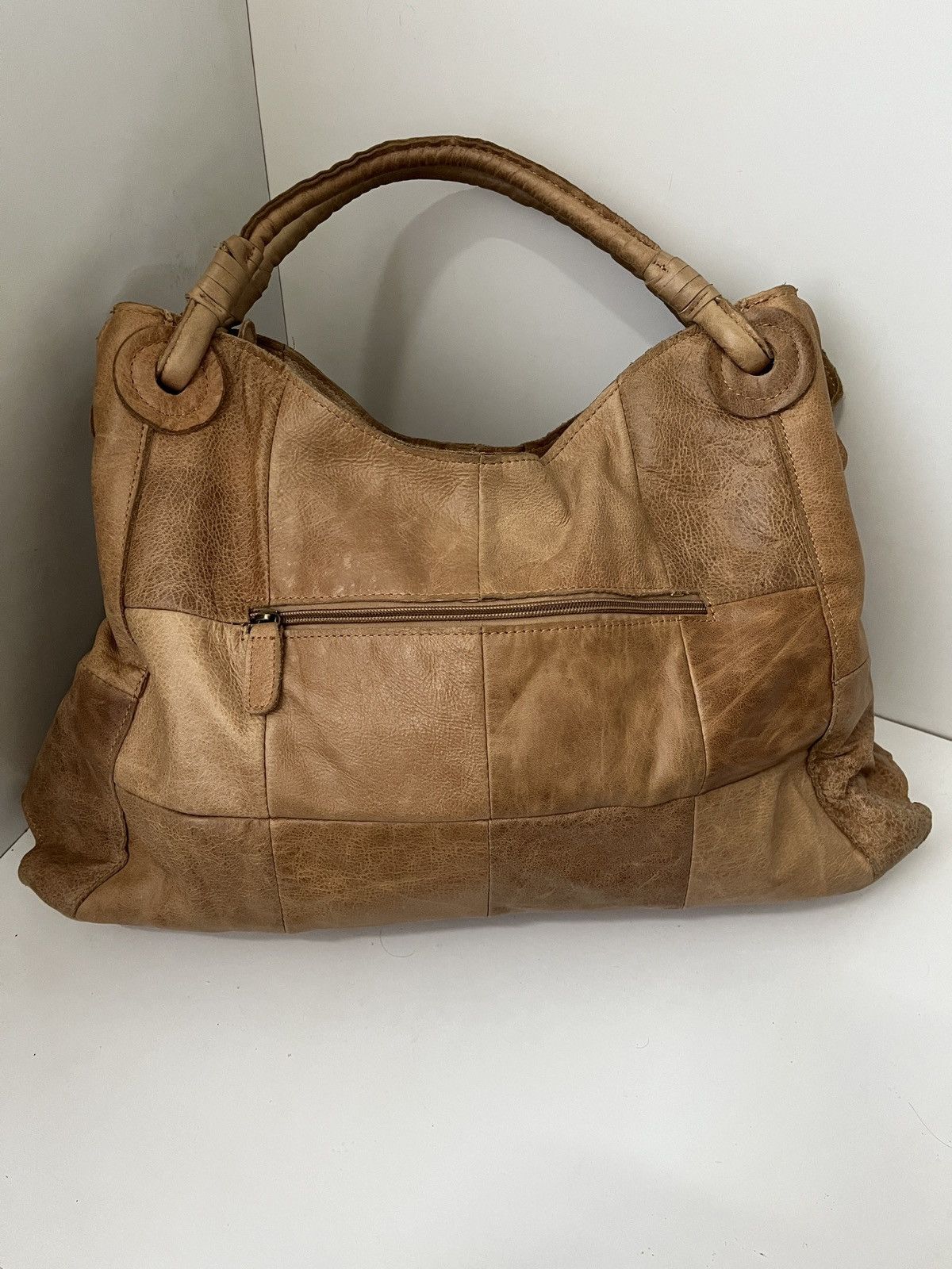GOA GOA Natural Cowhide Woven Patchwork Bag Size ONE SIZE - 2 Thumbnail