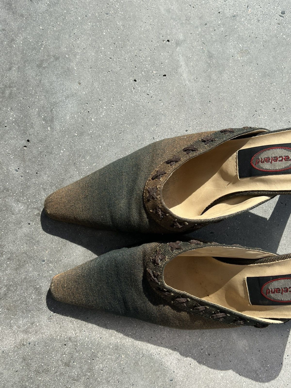 Japanese Brand × Vintage Vintage y2k graceland denim boots heels archieve Size US 9 / IT 39 - 4 Thumbnail