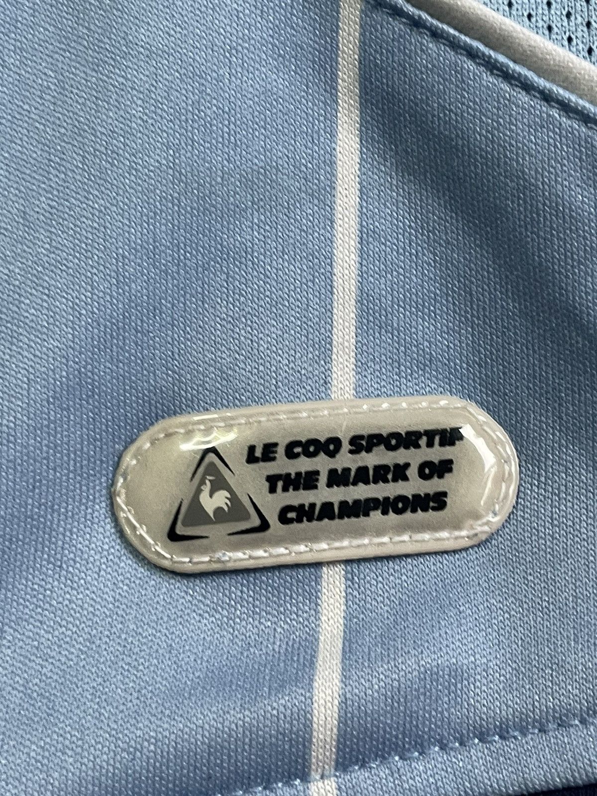Le Coq Sportif Le Coq Sportif Manchester City 2007/2008 Home Football Shirt Size US S / EU 44-46 / 1 - 4 Thumbnail