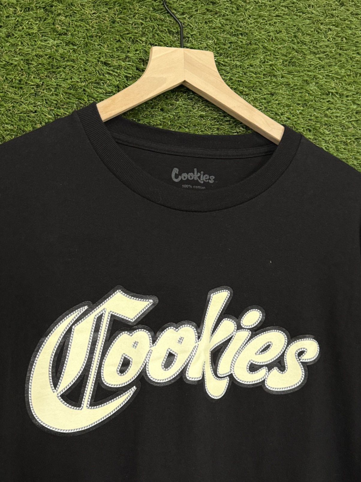 Cookies Cookies California Old English 420 Logo Tee Black XL Size US XL / EU 56 / 4 - 2 Thumbnail