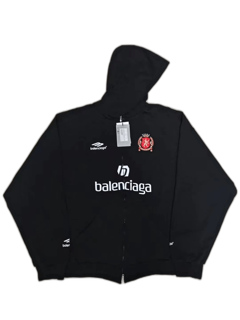 Balenciaga Balenciaga Manchester United Zip-Up Hoodie-2507 Size US M / EU 48-50 / 2 - 1 Thumbnail