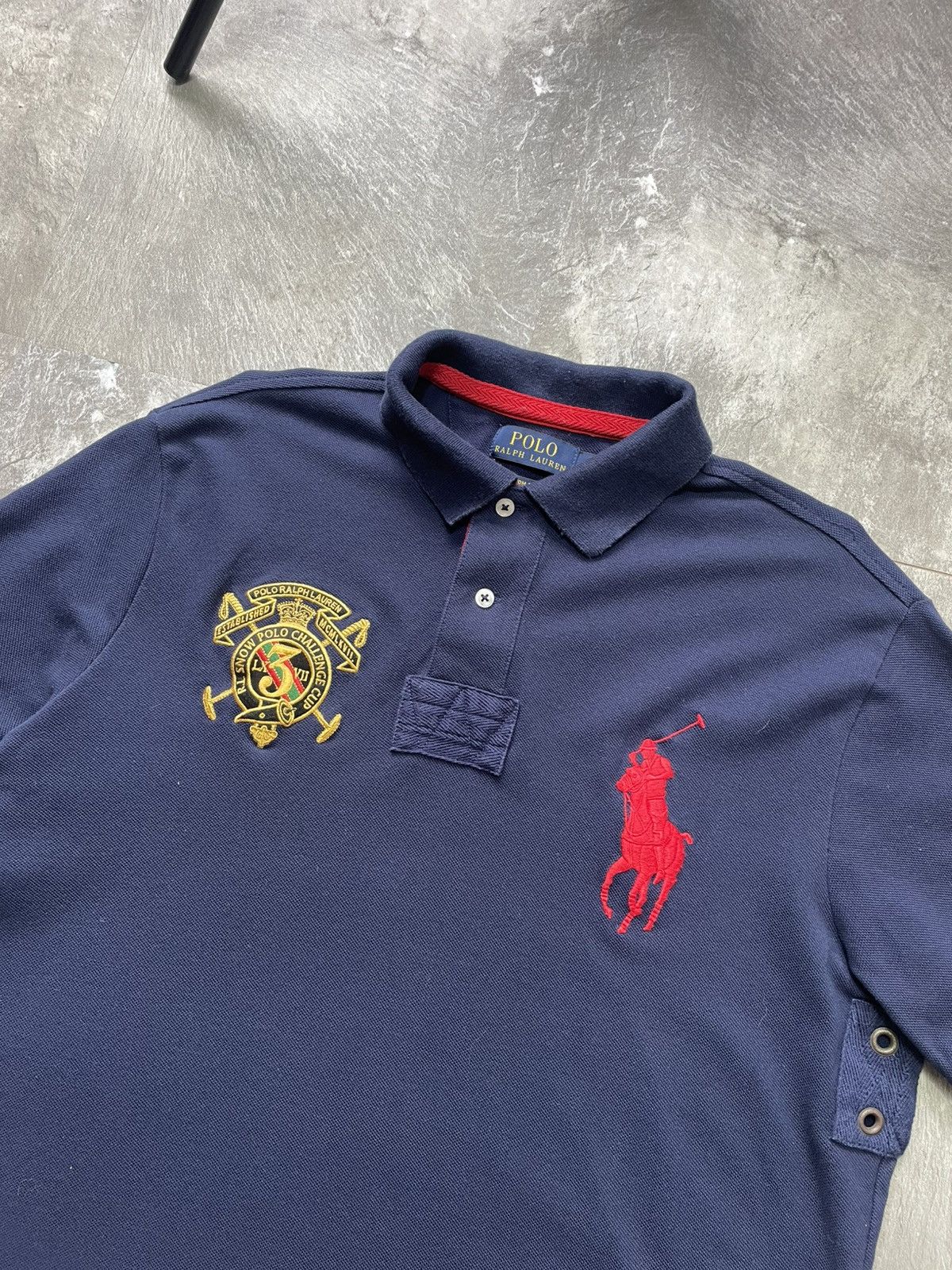 Polo Ralph Lauren Polo Ralph Lauren Vintage Chief Keef Style Polo Shirt USA Size US L / EU 52-54 / 3 - 2 Thumbnail