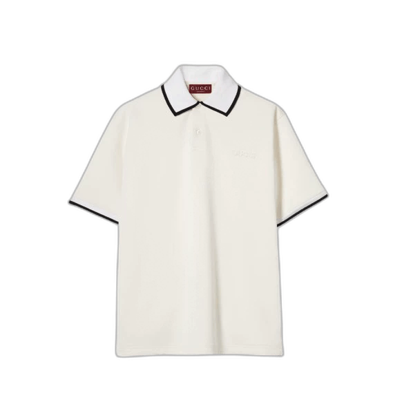 Gucci Gucci Short Sleeve Logo Polo Shirt Size US M / EU 48-50 / 2 - 1 Thumbnail