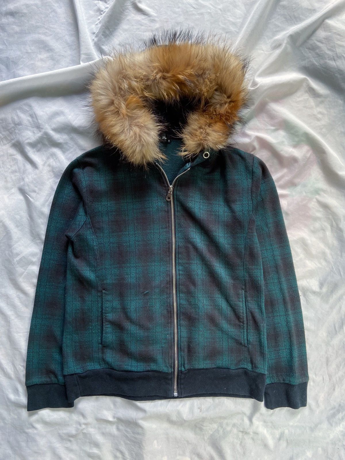 Japanese Brand PUNK STYLE NOTA BENE FUR ZIP HOODIE Size US S / EU 44-46 / 1 - 1 Thumbnail
