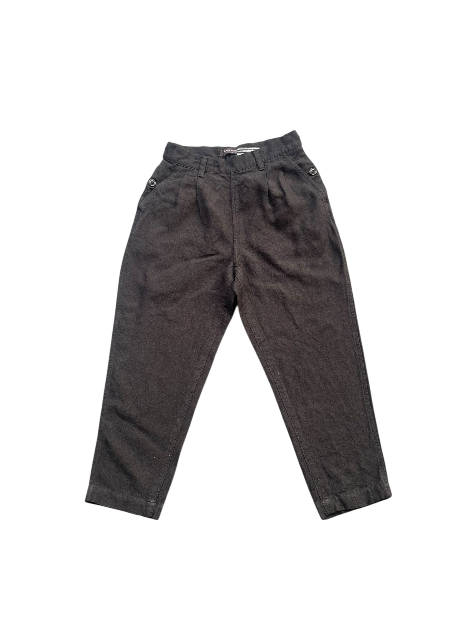 CDG by Comme des Garcons Junya Watanabe Comme Des Garcons Linen Trouser Size 27" / US 4 / IT 40 - 1 Thumbnail