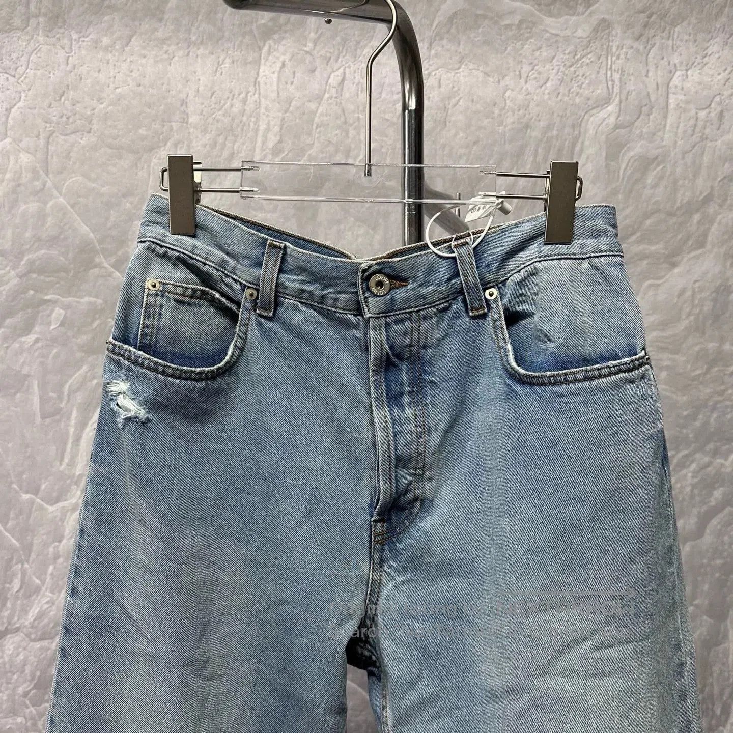 Loewe Loewe Distressed Denim Long Pants Size 48. Size US 32 / EU 48 - 2 Thumbnail