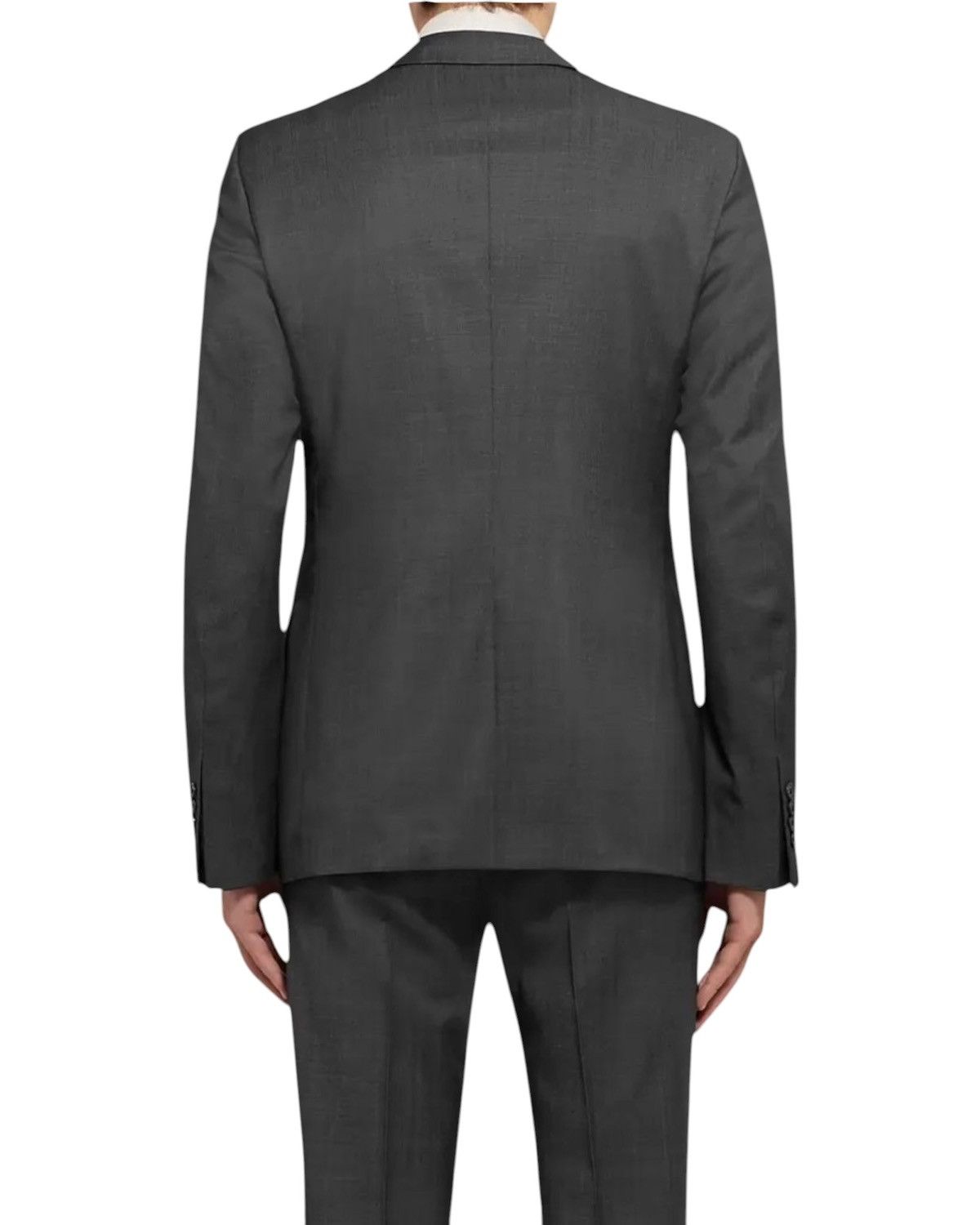 Prada Prada SS23 Single-Breasted Mohair & Wool Blazer - Grey Size 36R - 2 Thumbnail