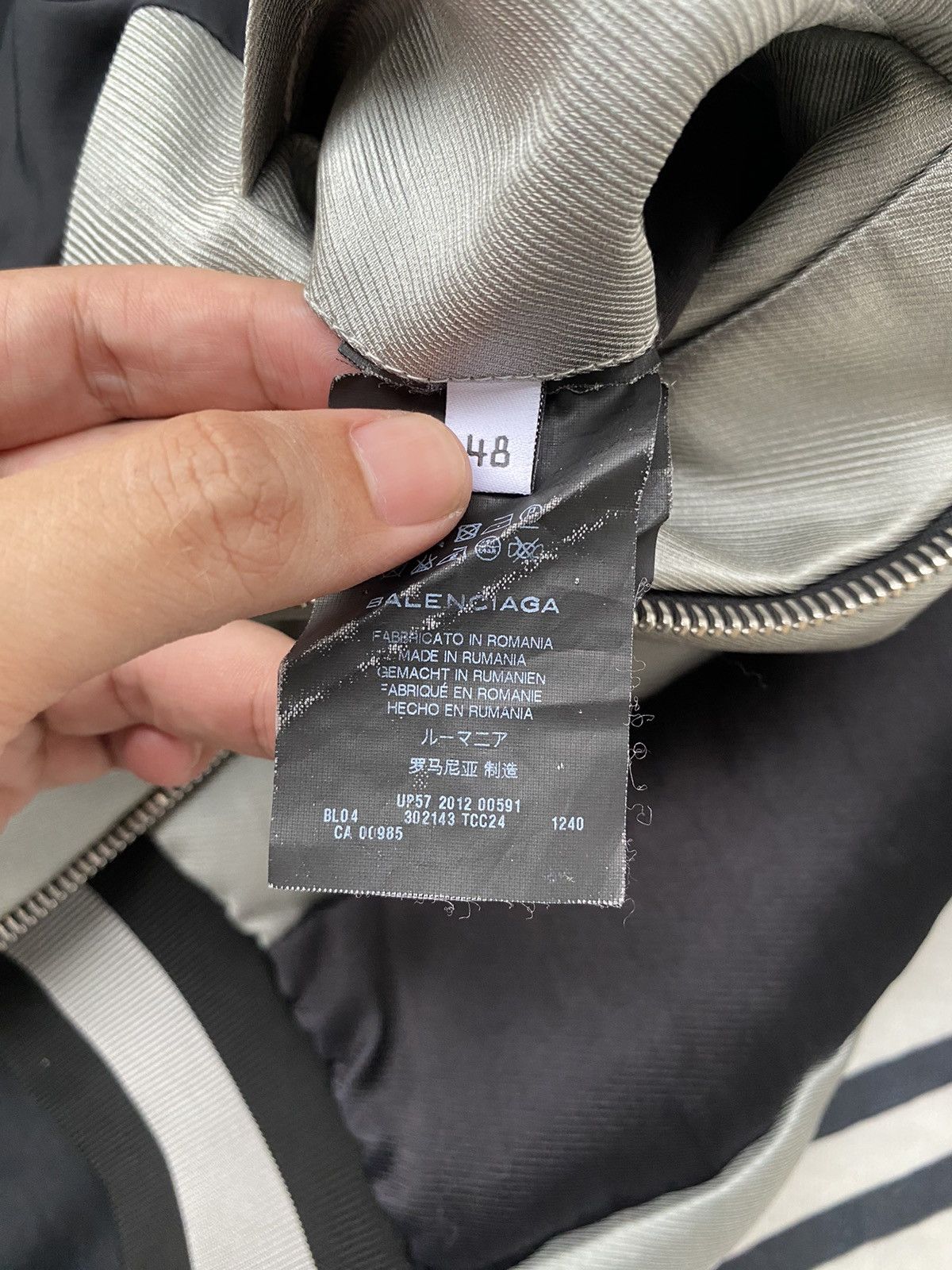 Balenciaga FW2012 Balenciaga Bomber Jacket Size US M / EU 48-50 / 2 - 5 Thumbnail