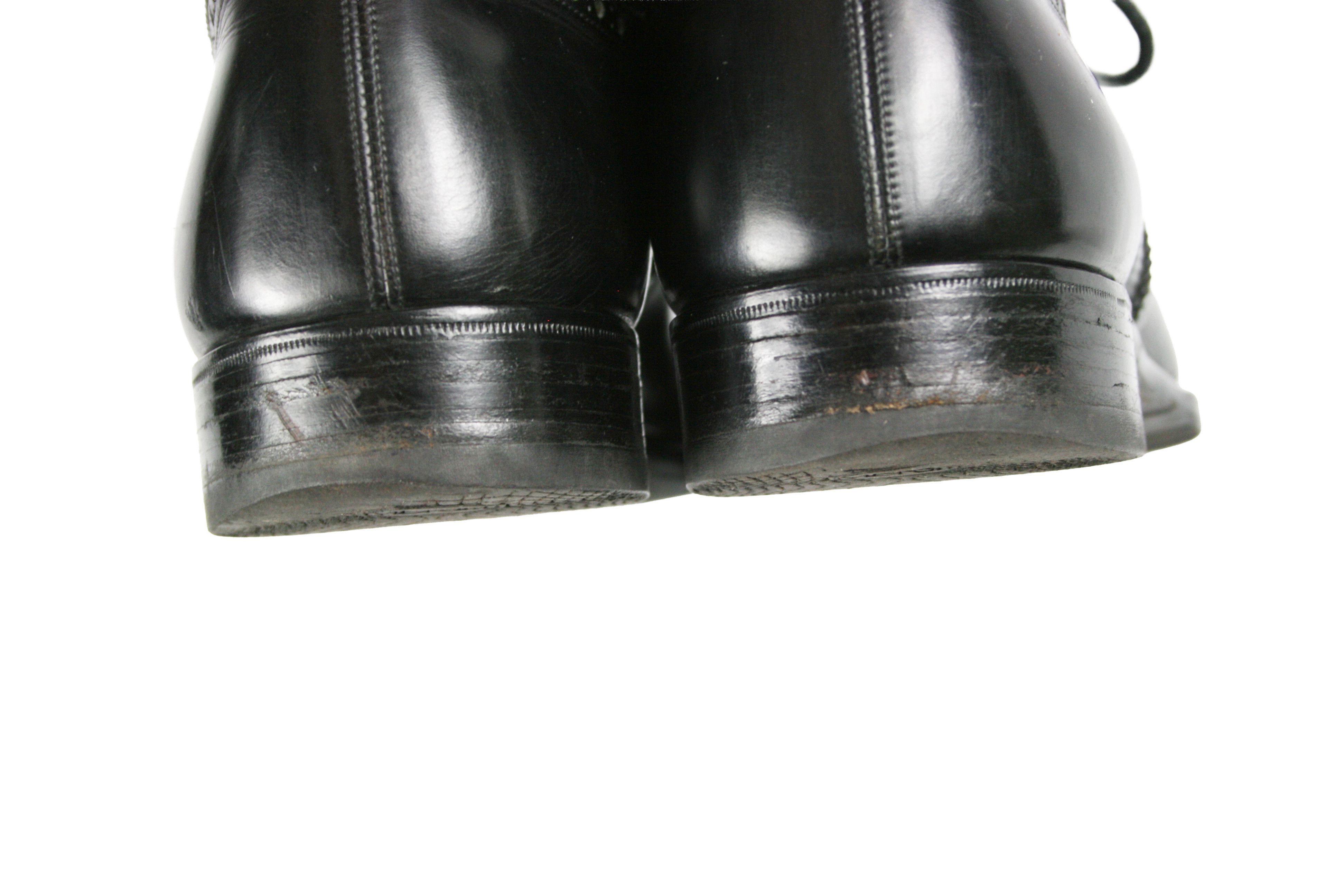 Crockett & Jones 00S Healt Brand Leather Brogue Vintage Size US 8.5 / EU 41-42 - 12 Thumbnail
