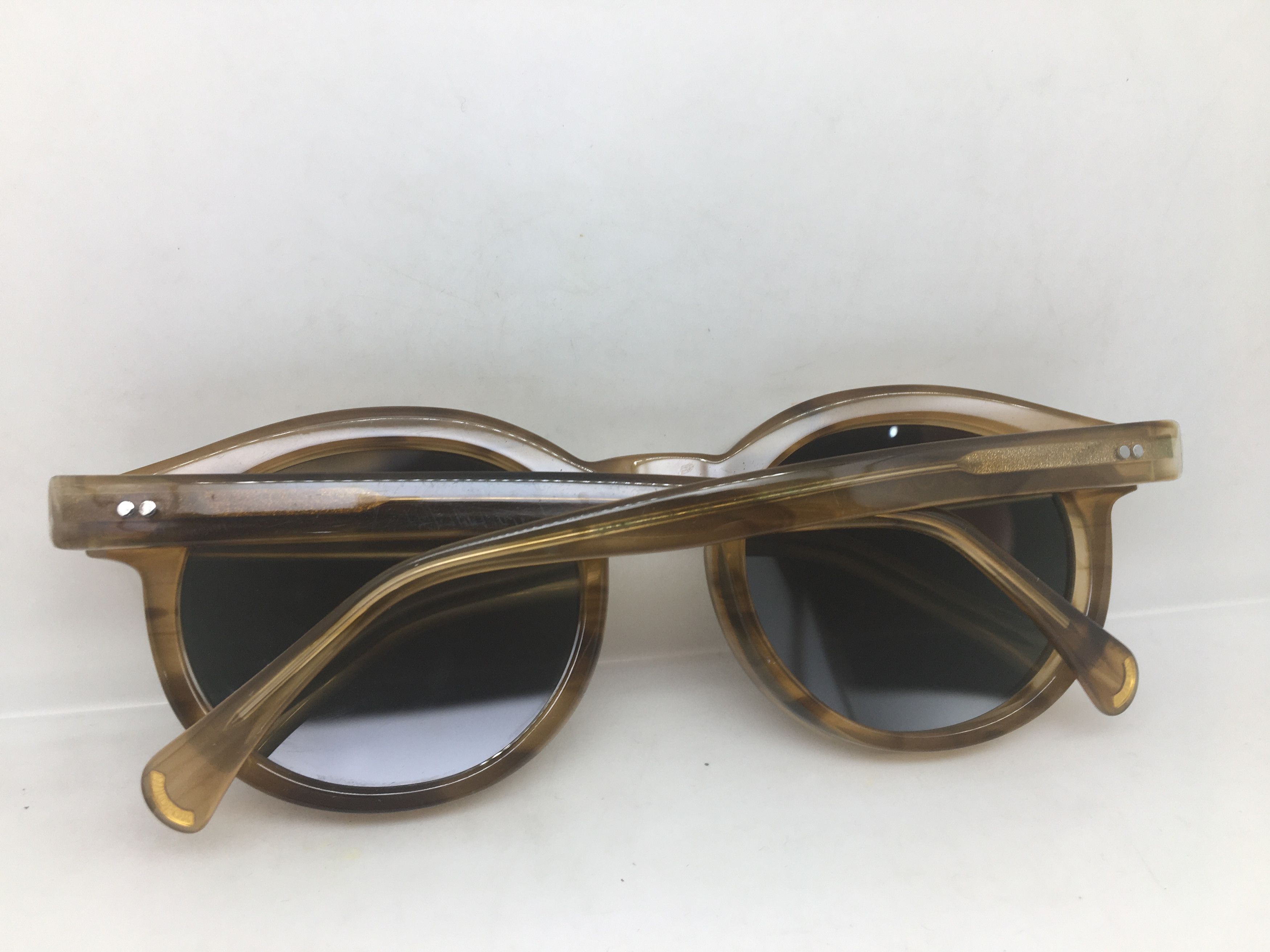 Wildfox Wildfox Classic Fox Harpep Brown Keyhole Bridge Sunglasses Size ONE SIZE - 9 Thumbnail