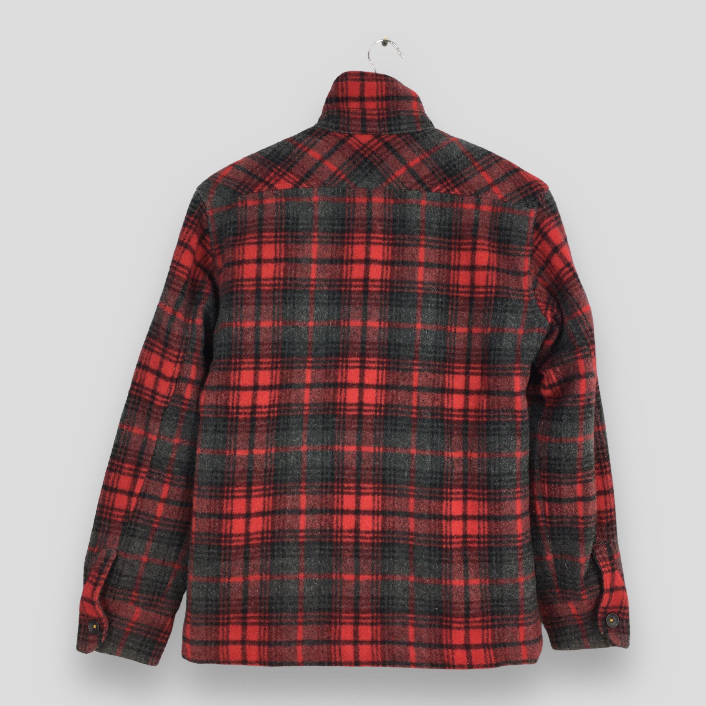 ABAHOUSE × In The Attic × Tornado Mart Vintage Abahouse Japan Thick Tartan Checked Shirt Medium Size US M / EU 48-50 / 2 - 8 Thumbnail
