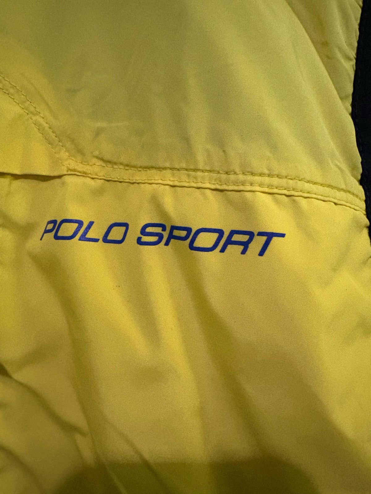 Polo Ralph Lauren × Vintage Vintage Polo Sport Nylon Vest Design Size US L / EU 52-54 / 3 - 10 Thumbnail