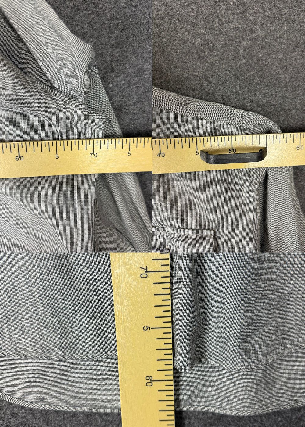 90s PRL Whitfield Cotton-Wool Workshirt-Micro-Check image 8
