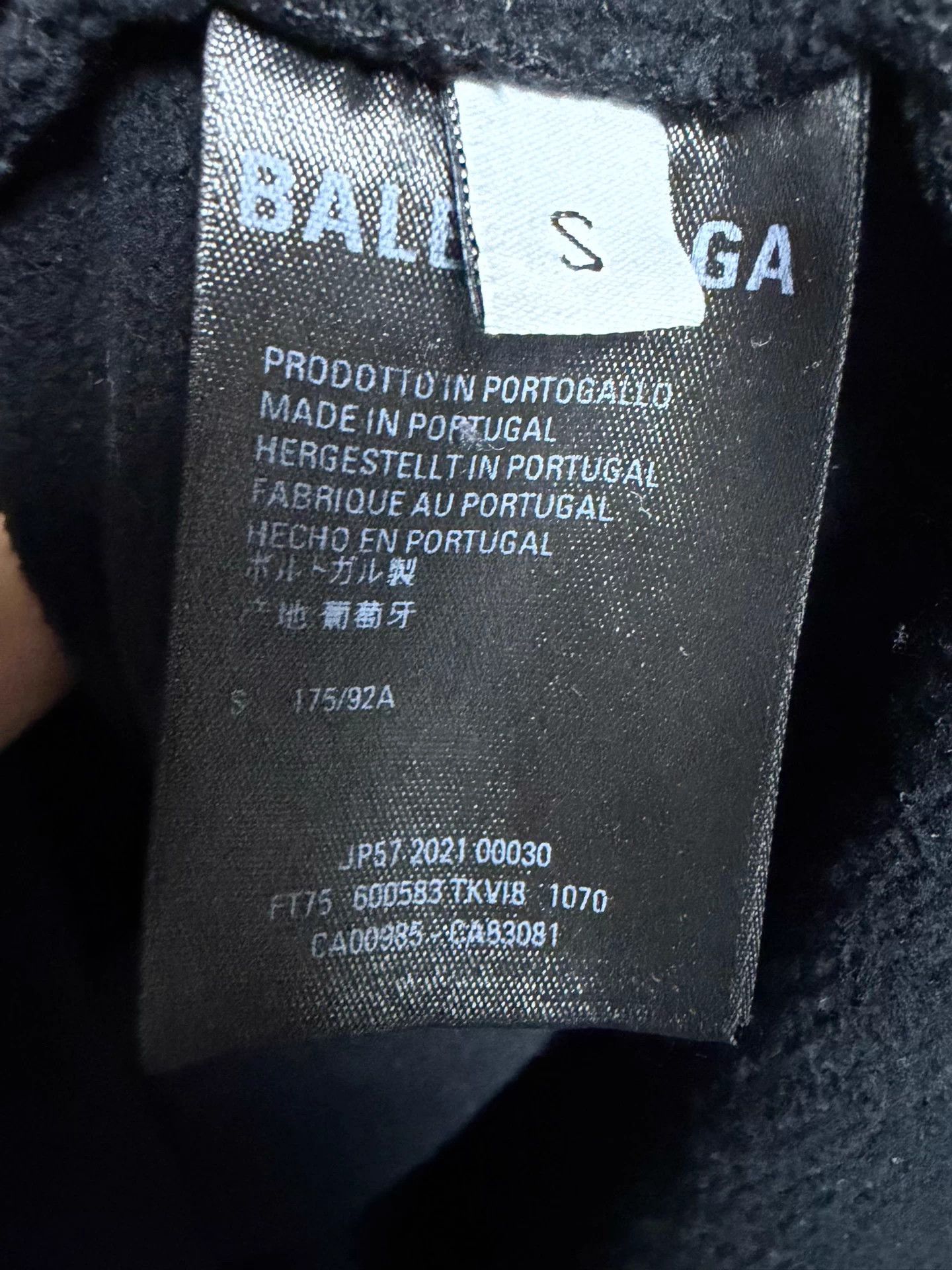 Balenciaga Balenciaga Mosaic Logo Hoodie S Black Size US S / EU 44-46 / 1 - 4 Thumbnail