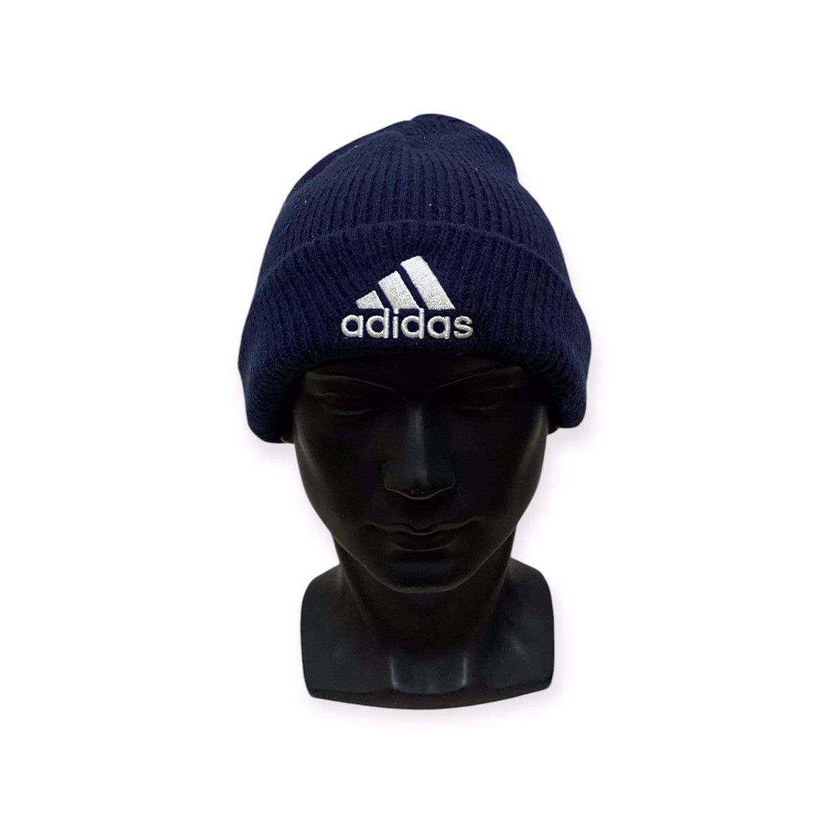 Adidas × Vintage Vintage Adidas Small Logo Beanie Hat Size ONE SIZE - 1 Thumbnail