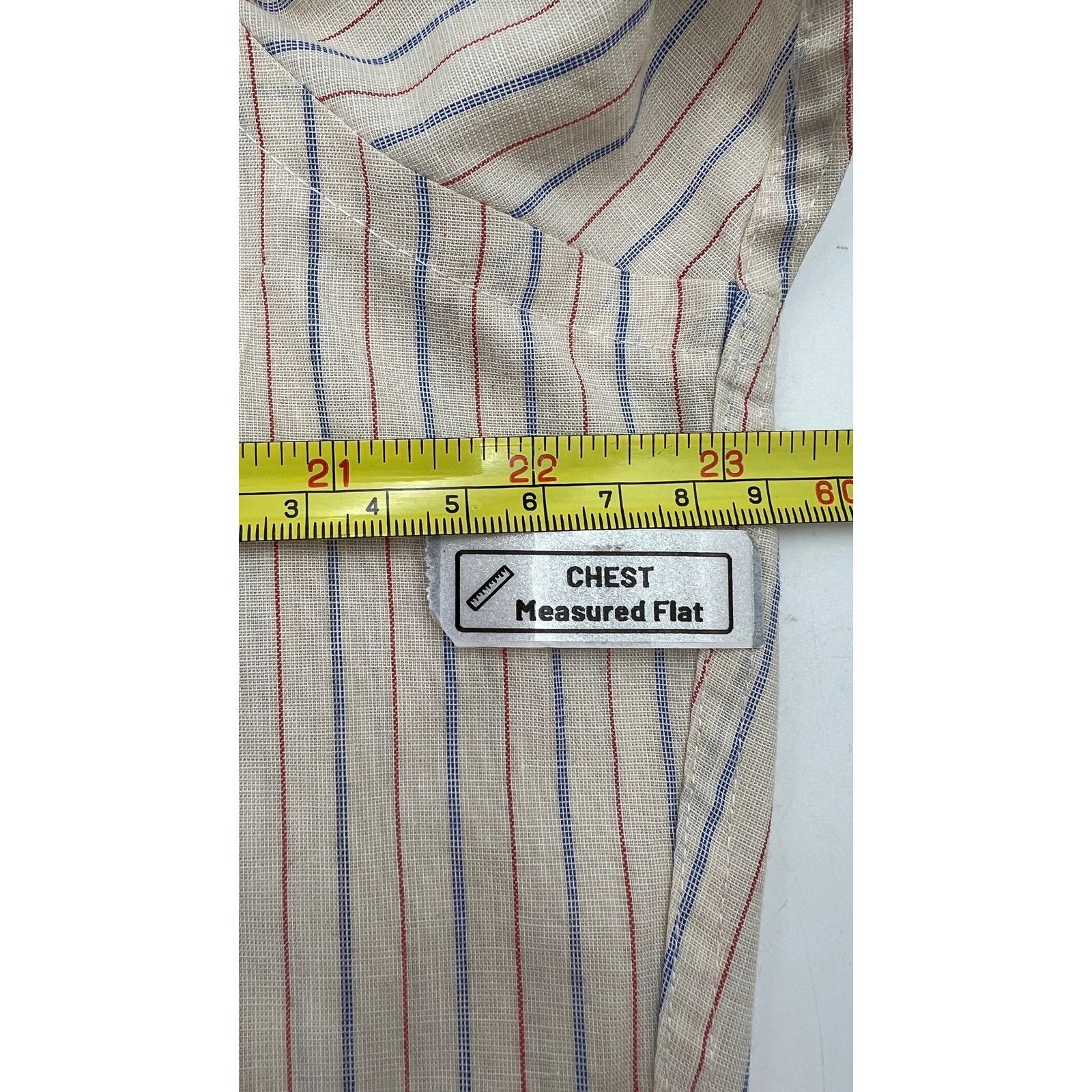 Chaps × Ralph Lauren × Vintage Vintage Ralph Lauren Chaps Button Up Shirt Striped Size US M / EU 48-50 / 2 - 4 Thumbnail