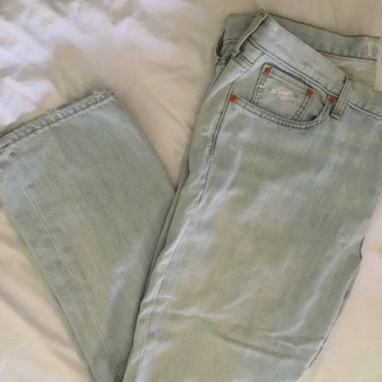 Gap Gap 1969 distressed boyfriend jeans, size 33mex Size 33" - 1 Thumbnail