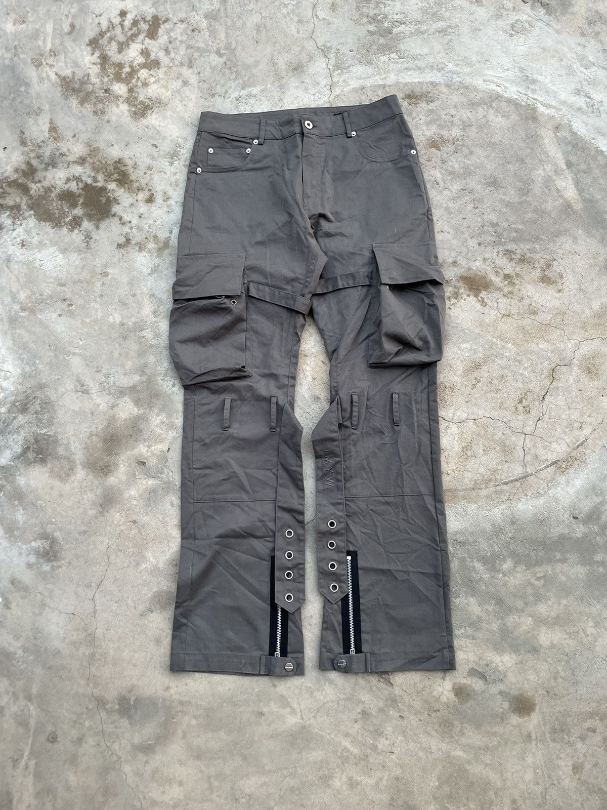Beauty Beast × Japanese Brand IMYW Bondage Cargo Pants ziper Size US 31 - 5 Thumbnail