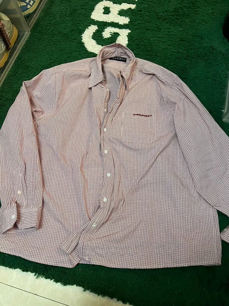 Y/Project Y/Project Size L Pink checkered special-shaped steel wire s Size US L / EU 52-54 / 3 - 1 Thumbnail