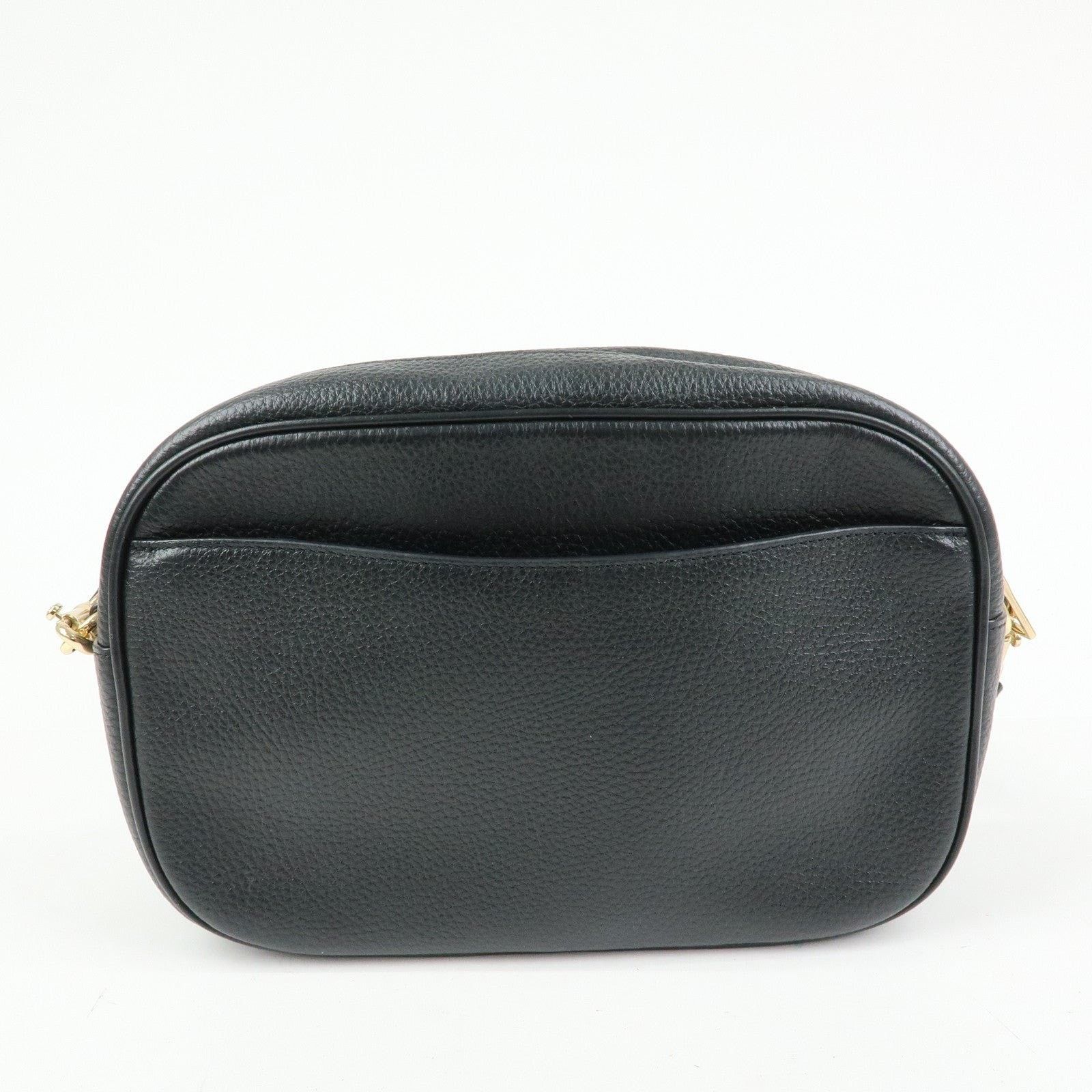 Coach Coach Camera Bag Leather Crossbody Black Size ONE SIZE - 2 Thumbnail