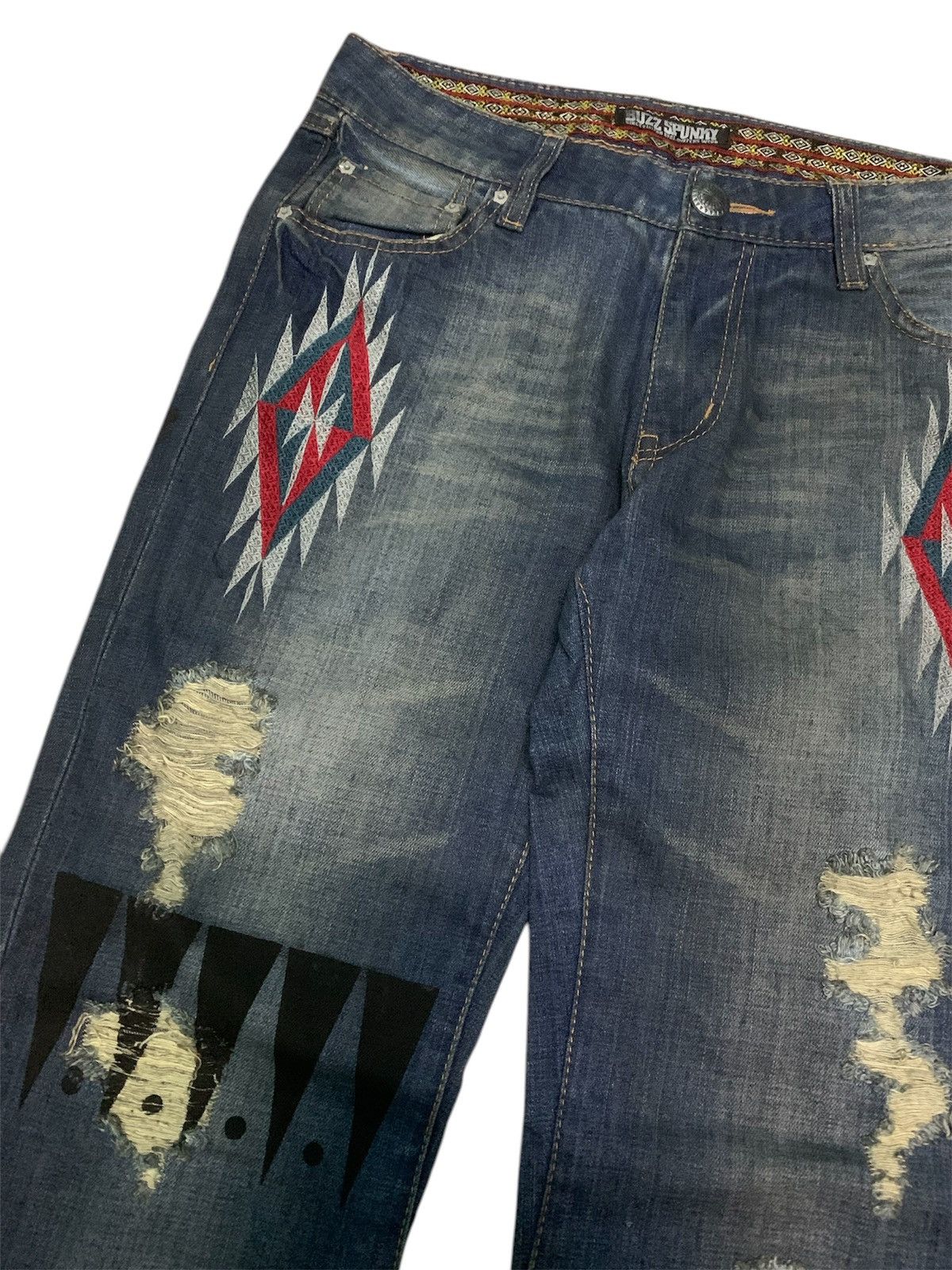 Japanese Brand Japanese Brand Buzz Spunky Blue Denim Size US 30 / EU 46 - 6 Thumbnail