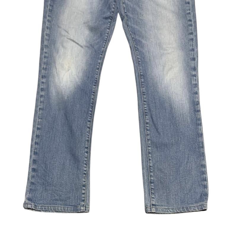 Levi's Vintage Levis Straight Faded Blue Jeans Size US 35 - 4 Thumbnail
