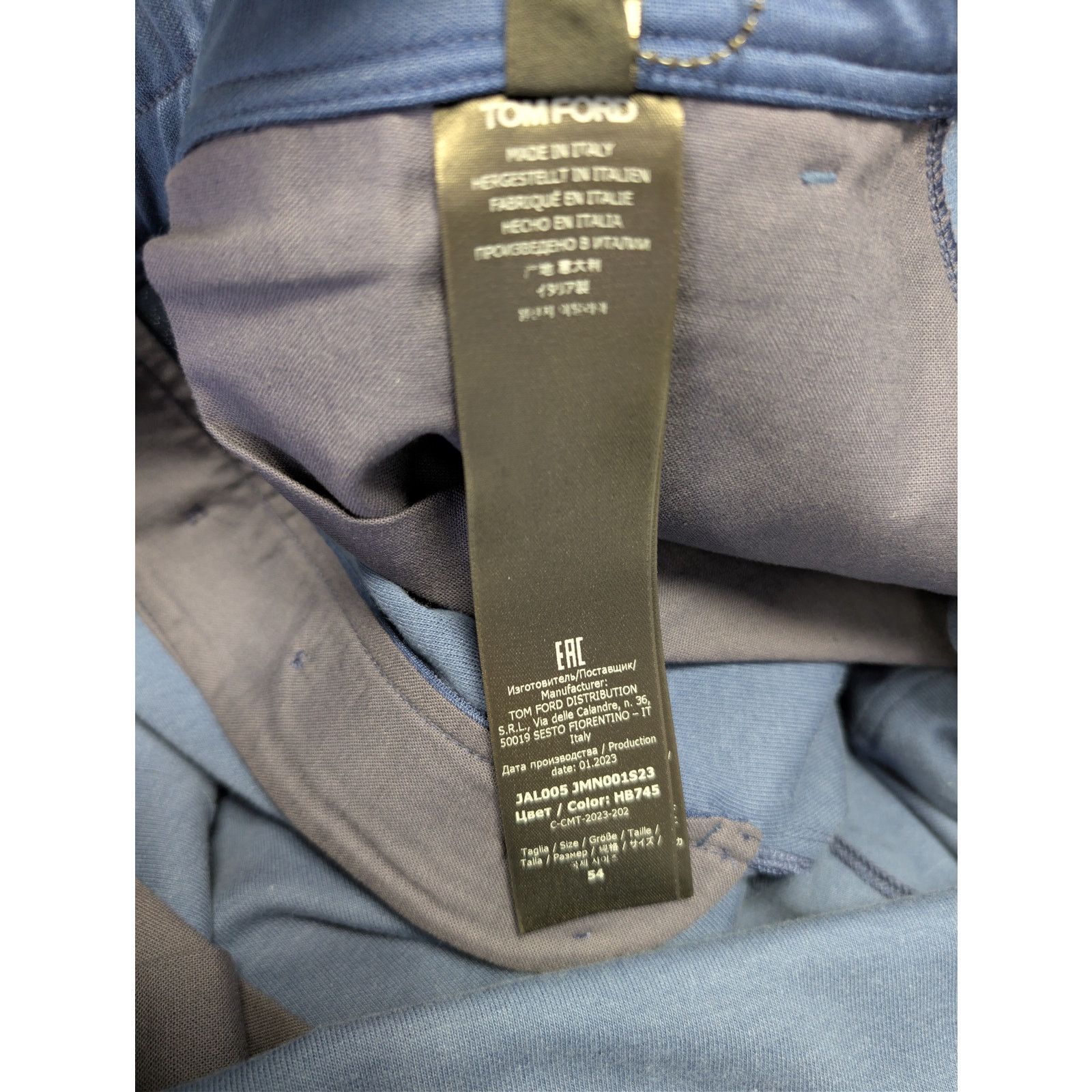Tom Ford o1rshd1 Techno Tracksuits Sweatpants Trousers Trackpants Size US 38 / EU 54 - 16 Thumbnail