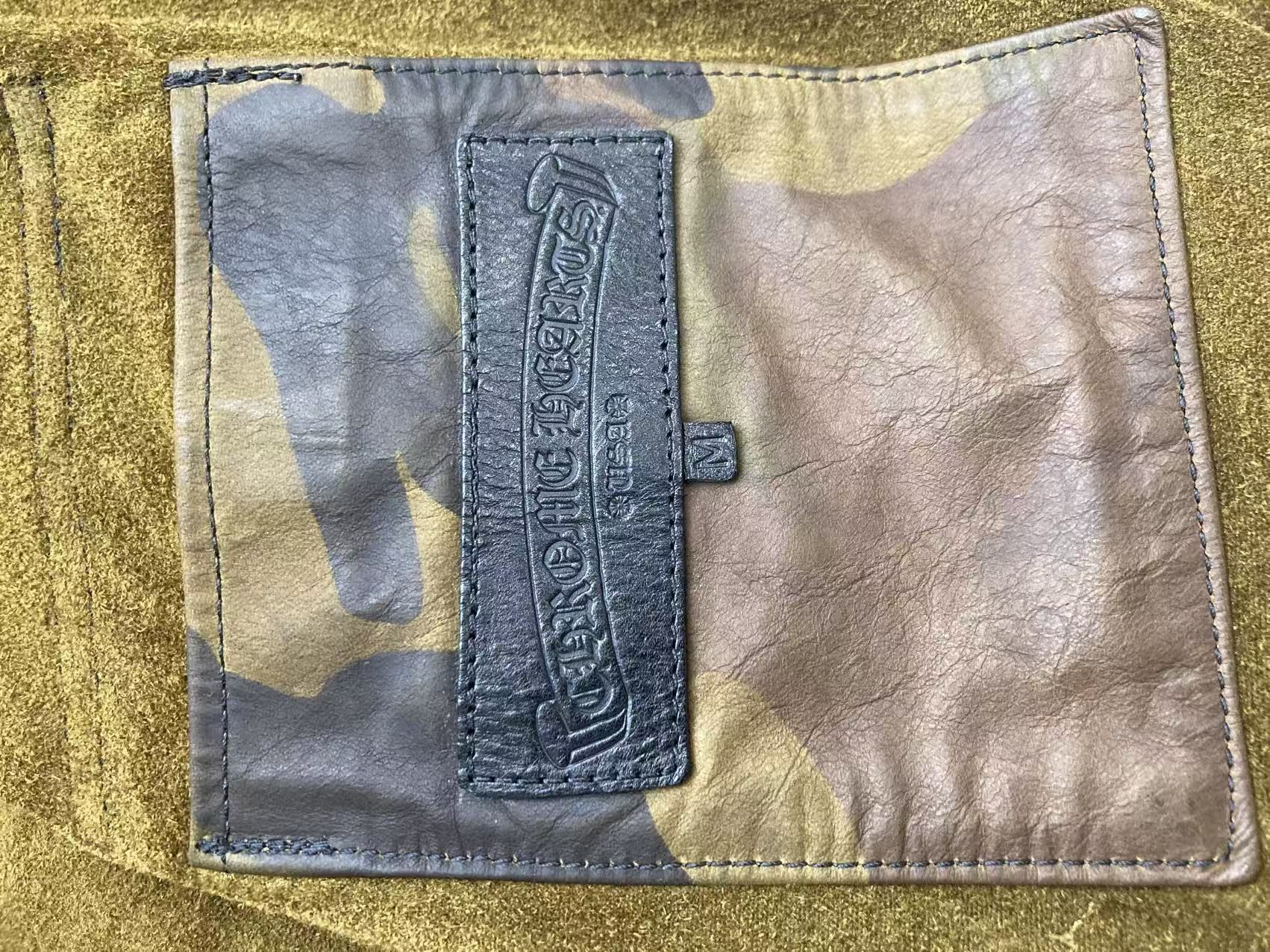 Chrome Hearts Chrome Hearts Fleur De Lis Leather Patch Camo Shirt Jacket Size M / US 6-8 / IT 42-44 - 11 Thumbnail