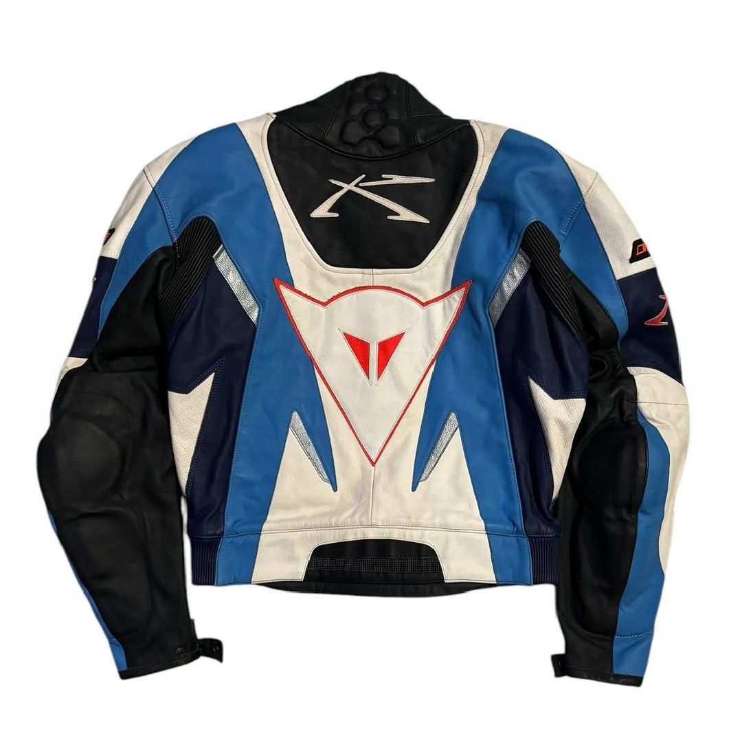 Dainese 2000's Mens Racing Bomber Jacket Dainese Vintage Size 58 Size US M / EU 48-50 / 2 - 2 Thumbnail