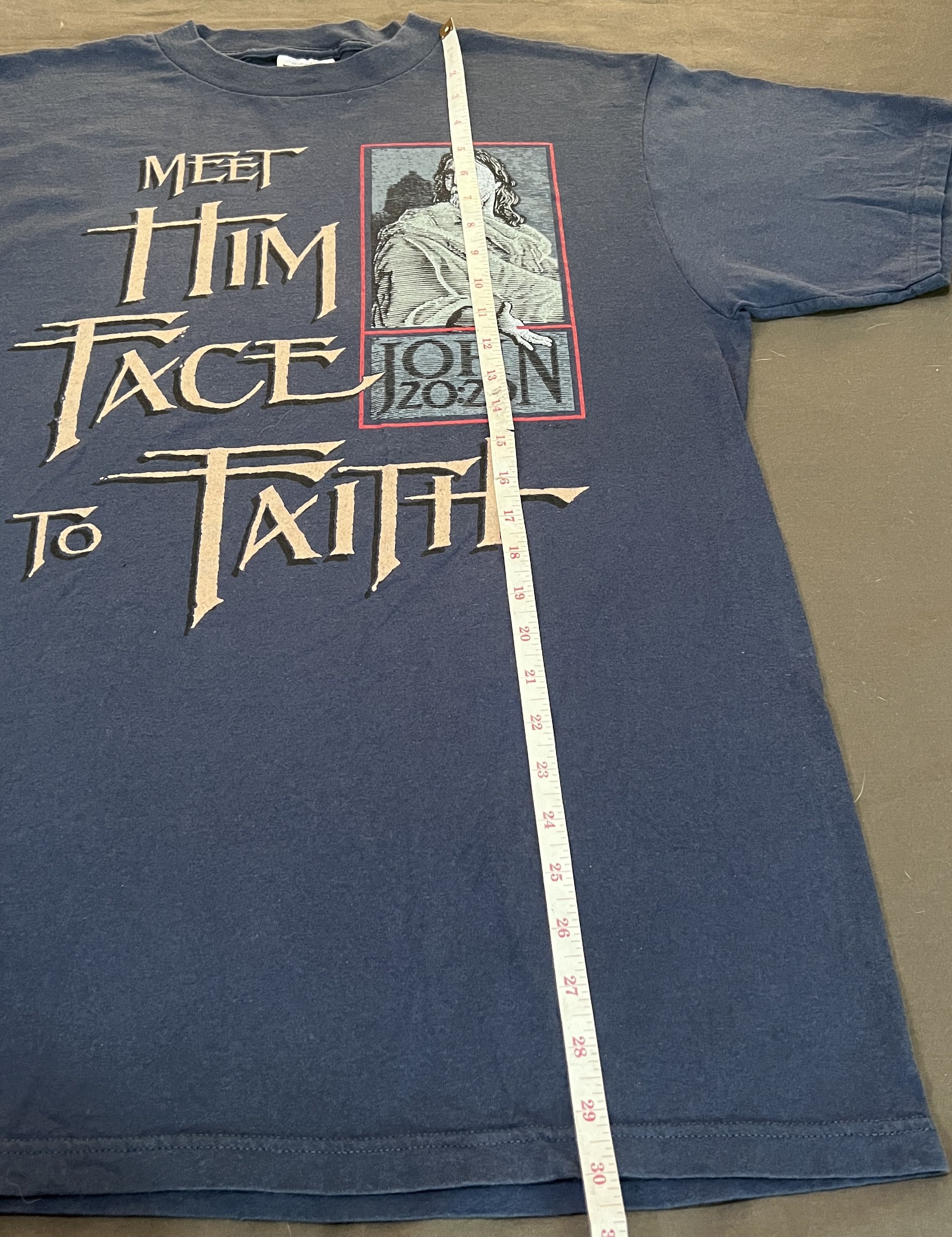 Other Vintage 90s Jesus God Bible Holy Promo Tee Size US L / EU 52-54 / 3 - 7 Thumbnail