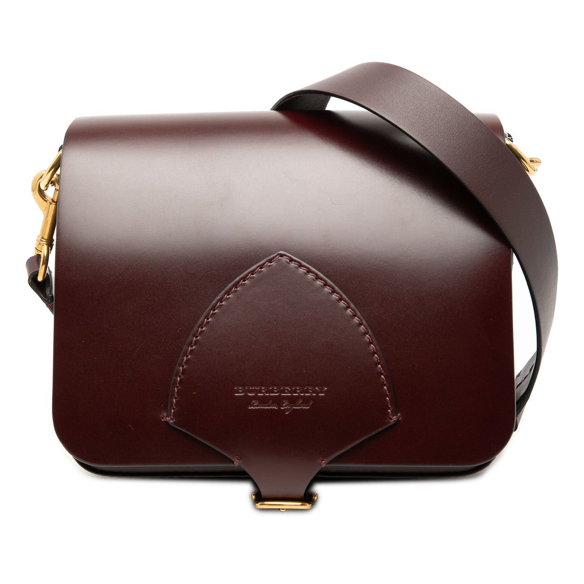 Burberry Leather Bridle Square Crossbody Size ONE SIZE - 1 Thumbnail