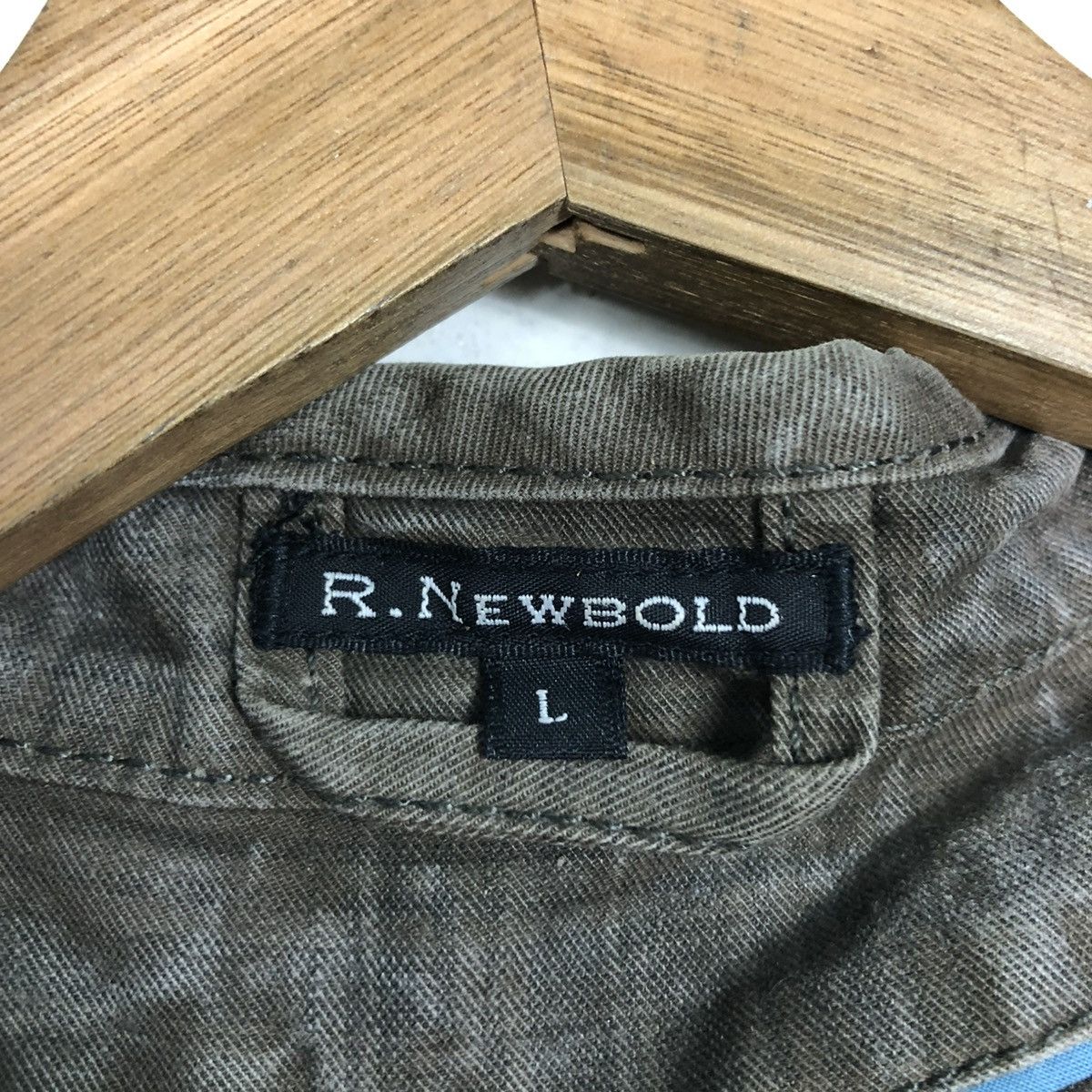 Hysteric Glamour 🔥VINTAGE BIKER JACKET CARGO POCKET PATCH WORK R.NEWBOLD Size US L / EU 52-54 / 3 - 19 Thumbnail