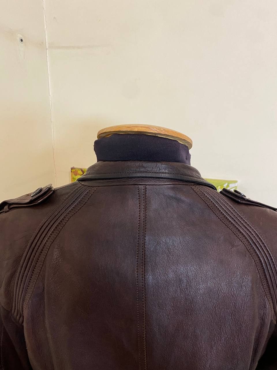 Karen Millen Karen Millen real leather jacket in brown, size UK 12, US 8 Size M / US 6-8 / IT 42-44 - 8 Thumbnail