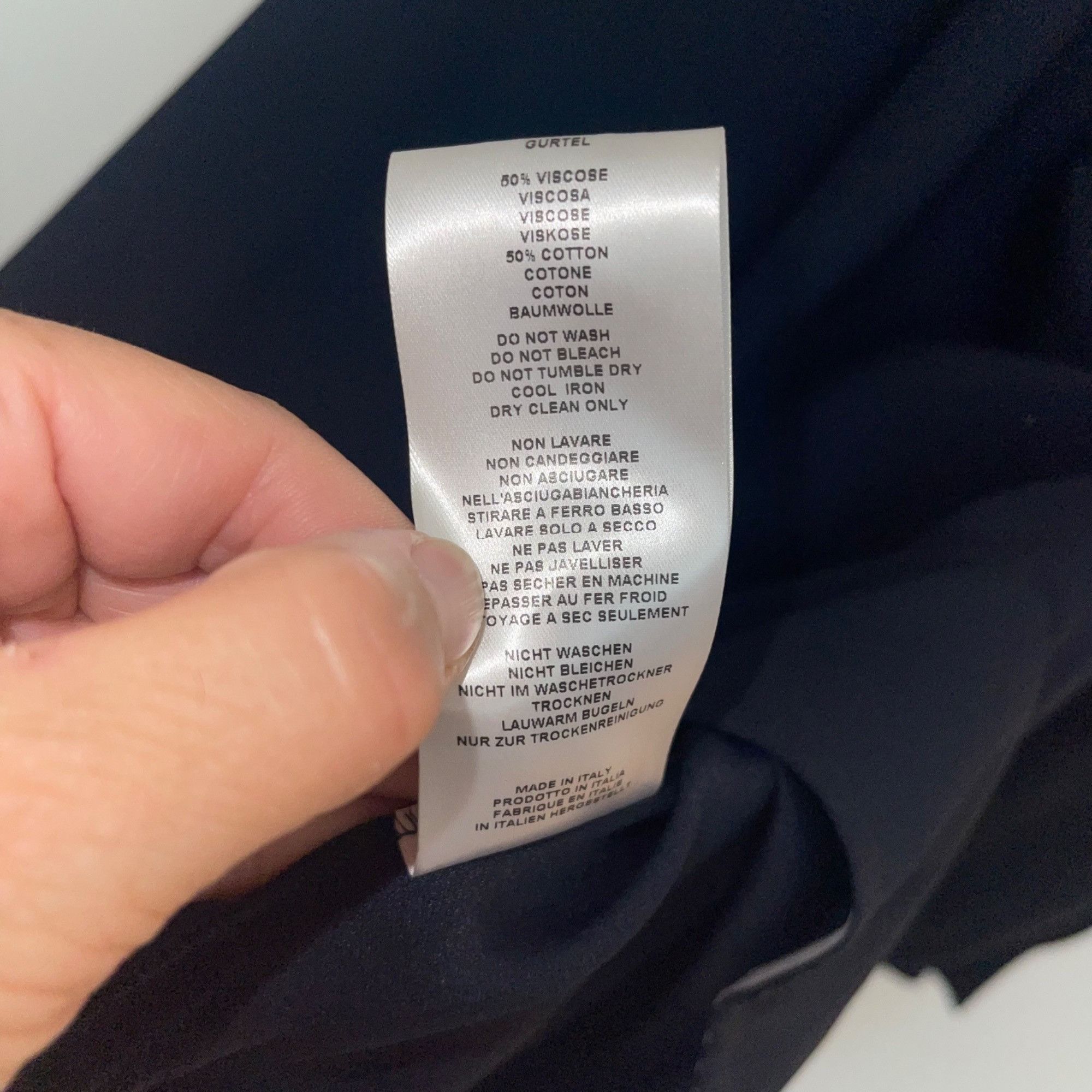 Paul Smith Paul Smith Womens Skirt Size 42 Blue Striped Size 42" / US 20 - 7 Thumbnail