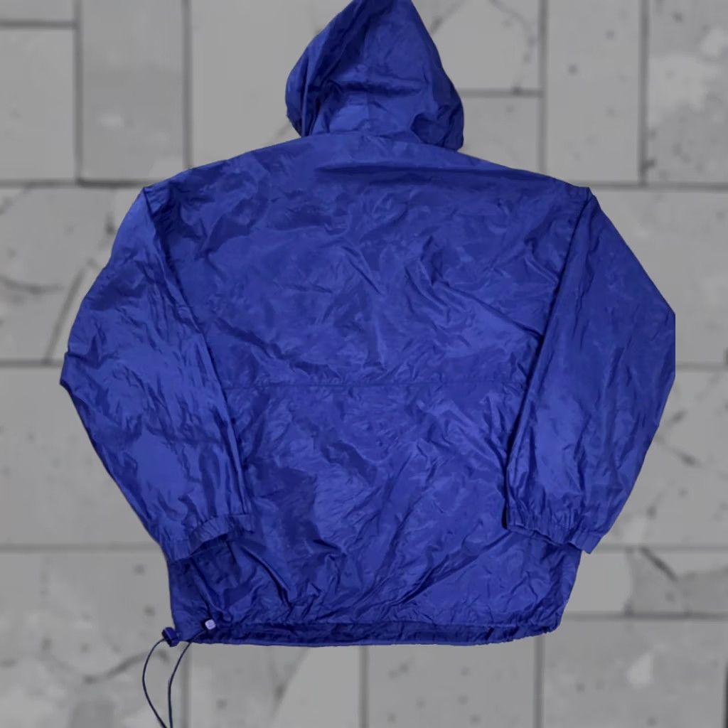 J.Crew VINTAGE J.CREW Windbreaker Jacket Oarsman Hooded 1/2 Zip Anorak XS Blue Long Sleeve Regular Adult Mens 90s Size US XS / EU 42 / 0 - 1 Thumbnail