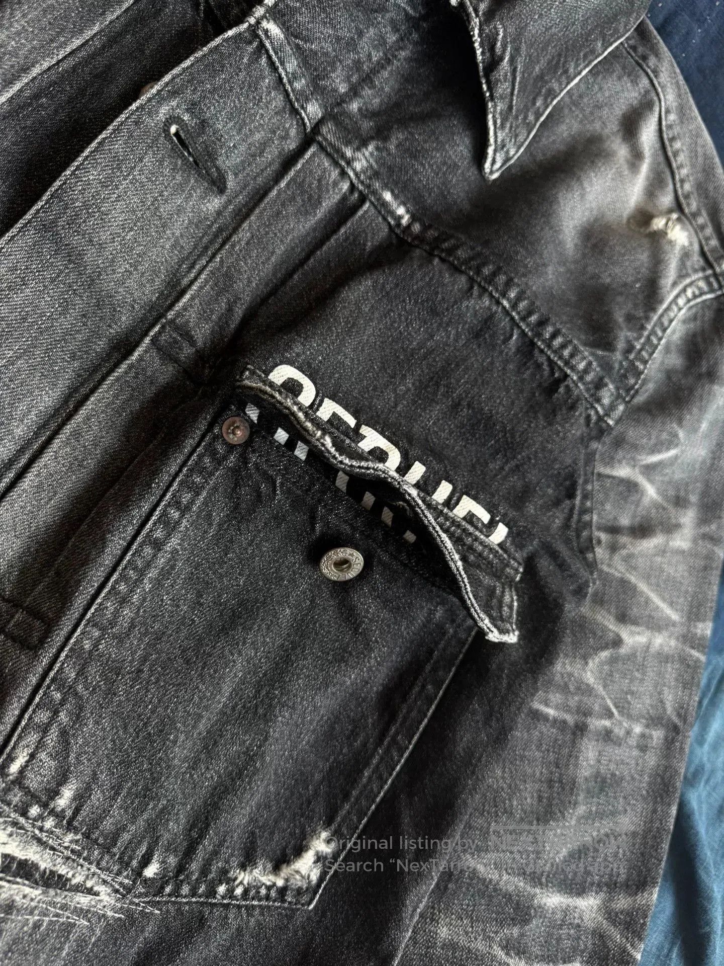 Hiroshi Fujiwara Fragment Sequel Denim Jacket by Hiroshi Fujiwara. Size US M / EU 48-50 / 2 - 7 Thumbnail