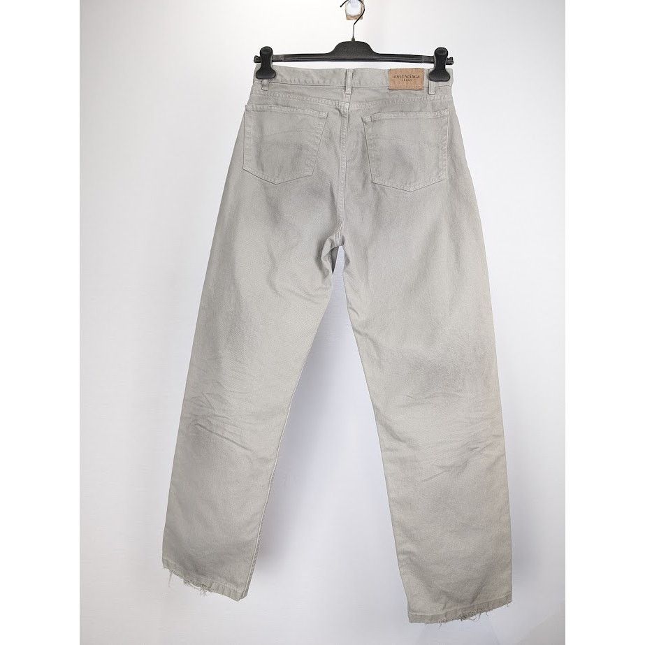Balenciaga o1rshd1 Large Pants in Dirty White Size US 28 / EU 44 - 9 Thumbnail