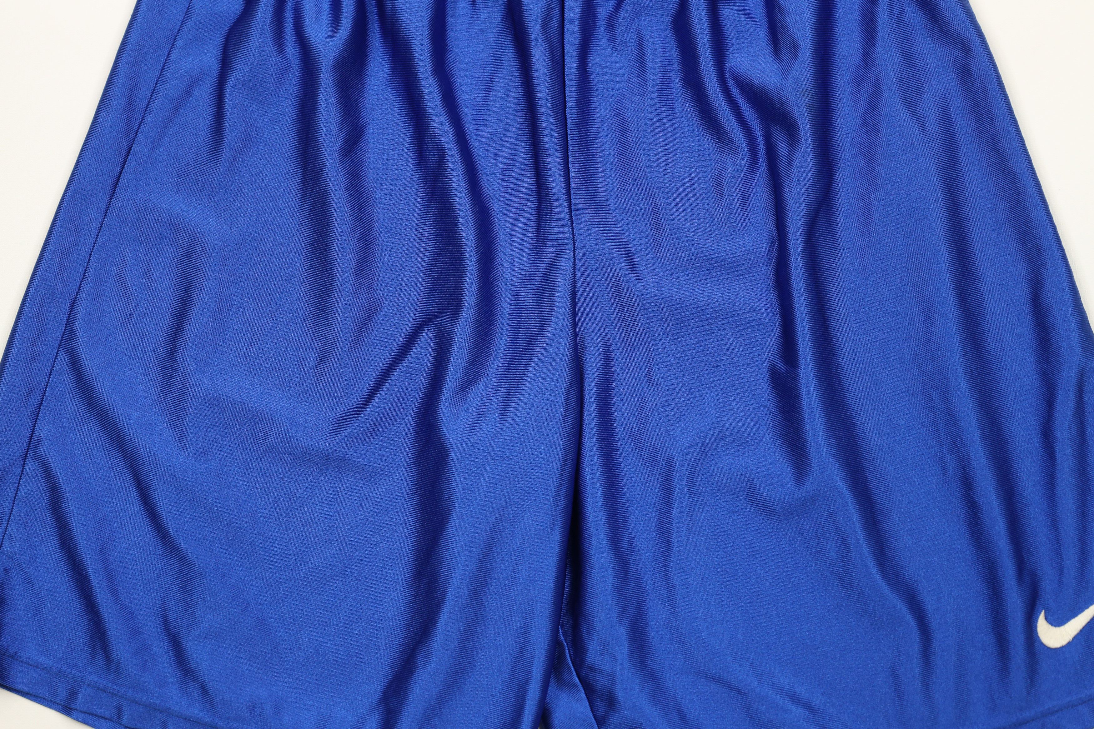 Nike × Vintage Vintage 90s Nike Mini Swoosh Silky Basketball Shorts USA Size US 34 / EU 50 - 3 Thumbnail