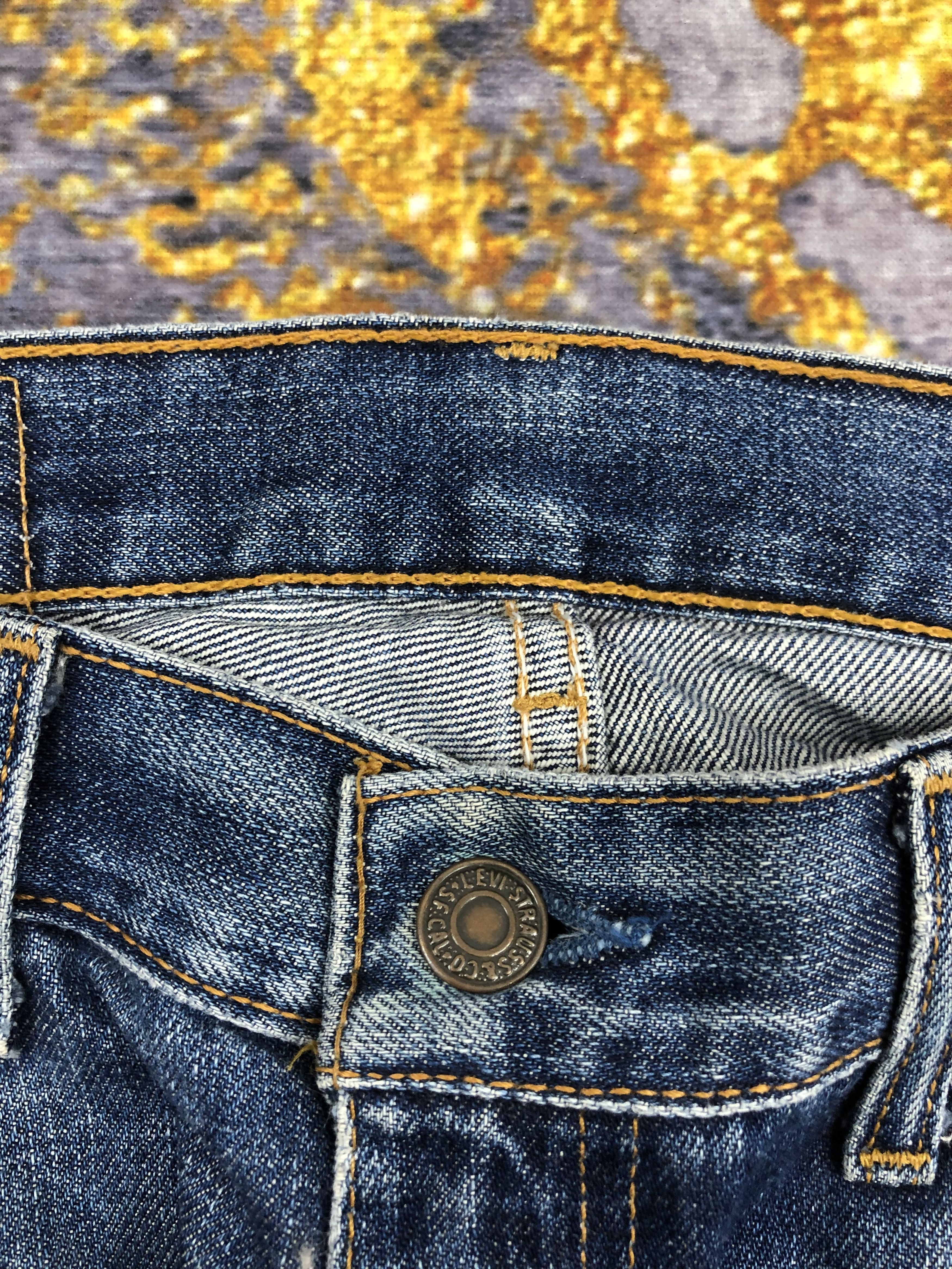 Levi's Vintage 90s Levis 505 Faded Blue Jeans DPP0200 Size US 31 - 8 Thumbnail