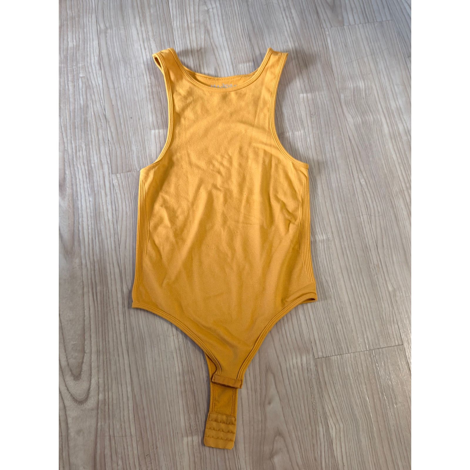 & Other Stories Mustard Yellow Sleeveless Bodysuit for Women Size S / US 4 / IT 40 - 3 Thumbnail