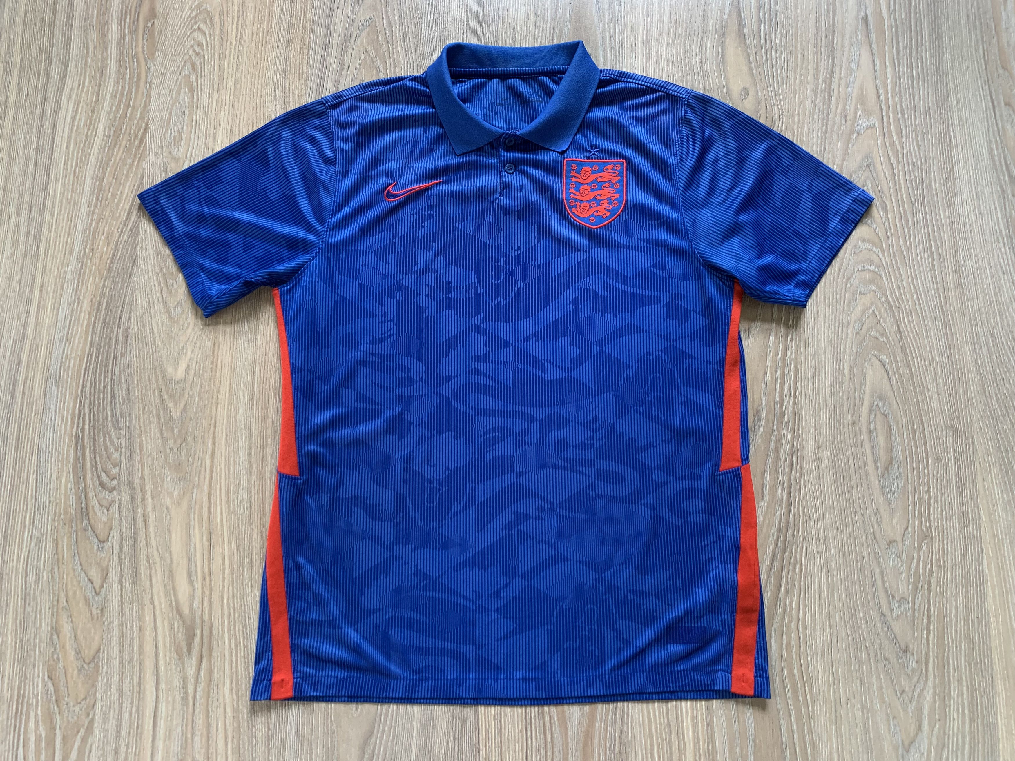 Nike Nike England Away Soccer Polo Jersey 20-22 Size US L / EU 52-54 / 3 - 2 Thumbnail