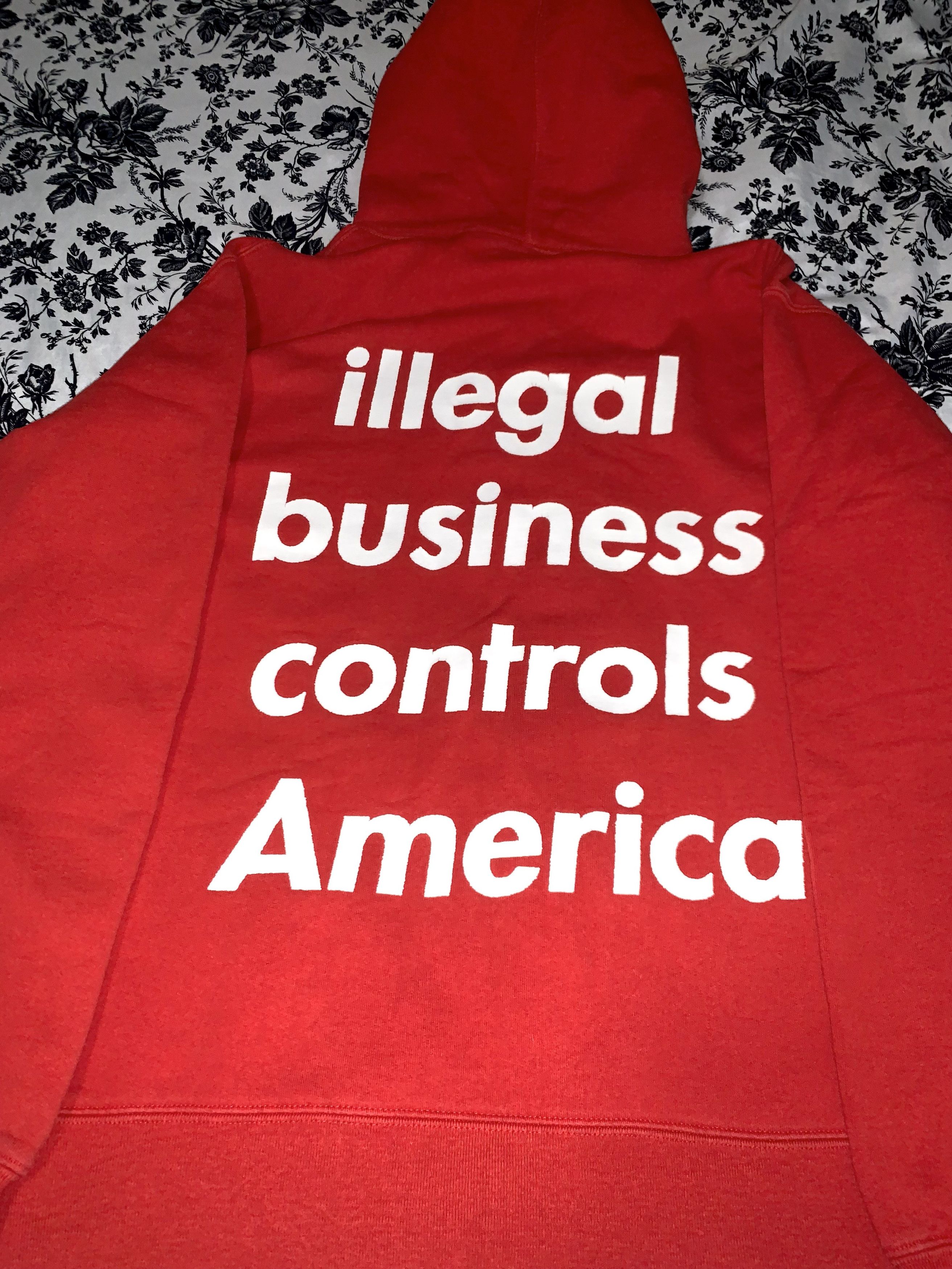 Supreme Supreme SS18 Illegal Business Controls America (L) Size US L / EU 52-54 / 3 - 1 Thumbnail