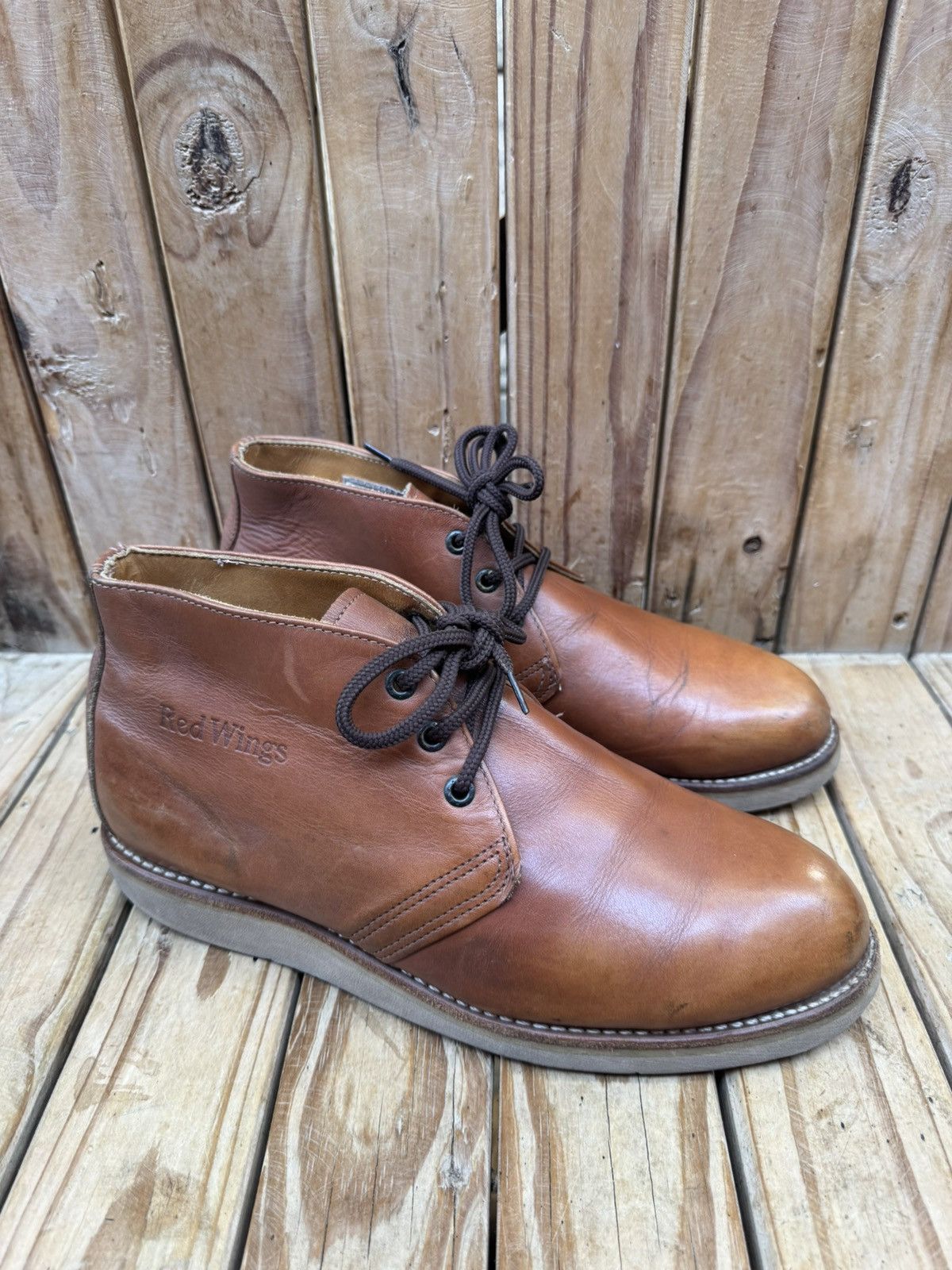 Red Wing Red wing 595 brown Men’s Chukka leather boots US 9 E2 UK 8 Size US 9 / EU 42 - 23 Thumbnail