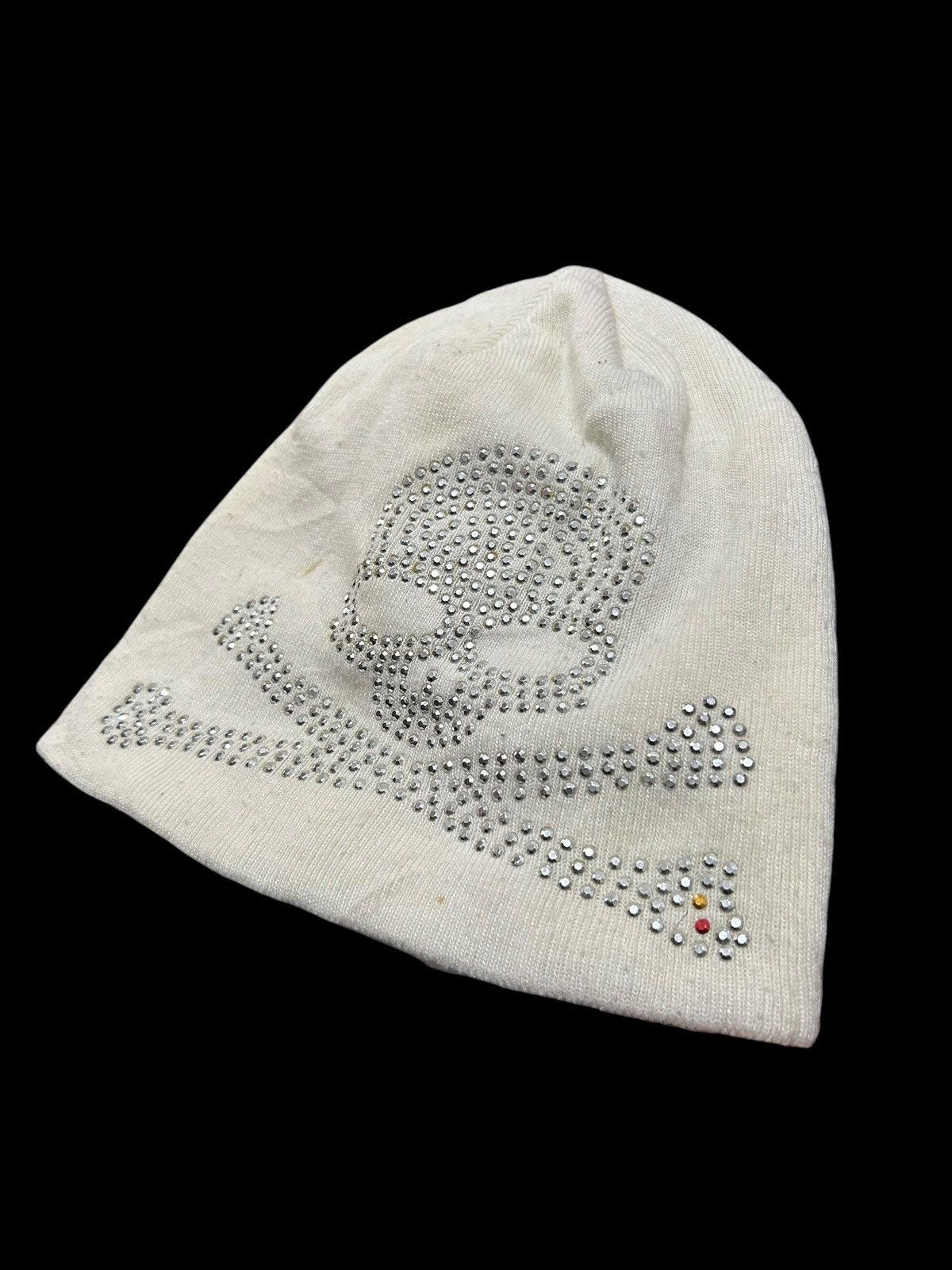 Japanese Brand × Kapital × Vintage Skull Japanese Punk Bondage Style Big Beanie Hats ☠️☠️ Size ONE SIZE - 10 Thumbnail